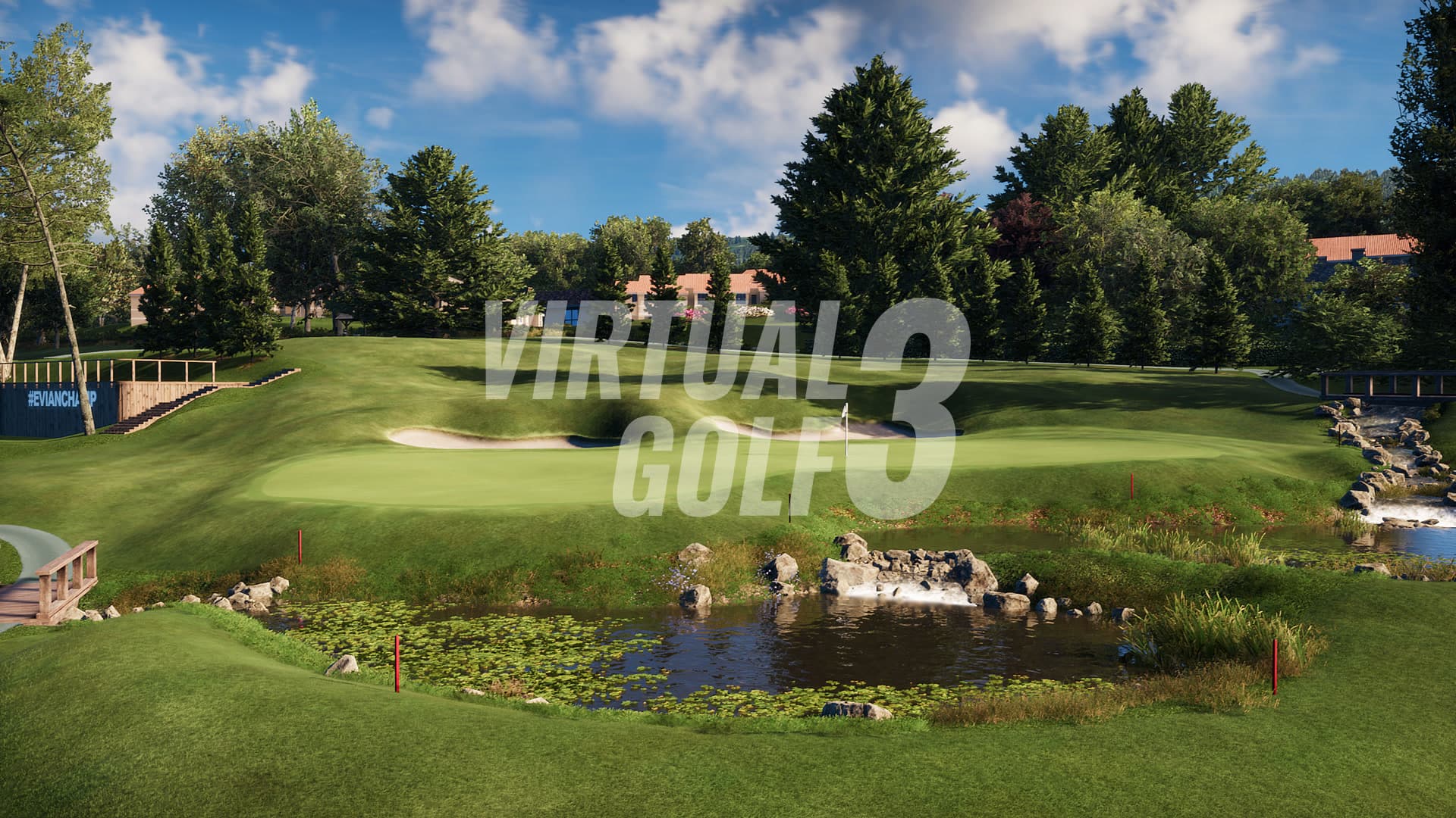 Evian Resort Golf Club - Champions Course virtual golf course