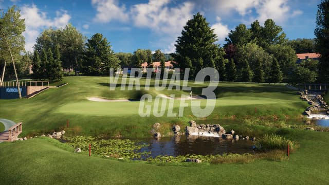 Evian Resort Golf Club - Champions Course golf course - virtual golf simulator option