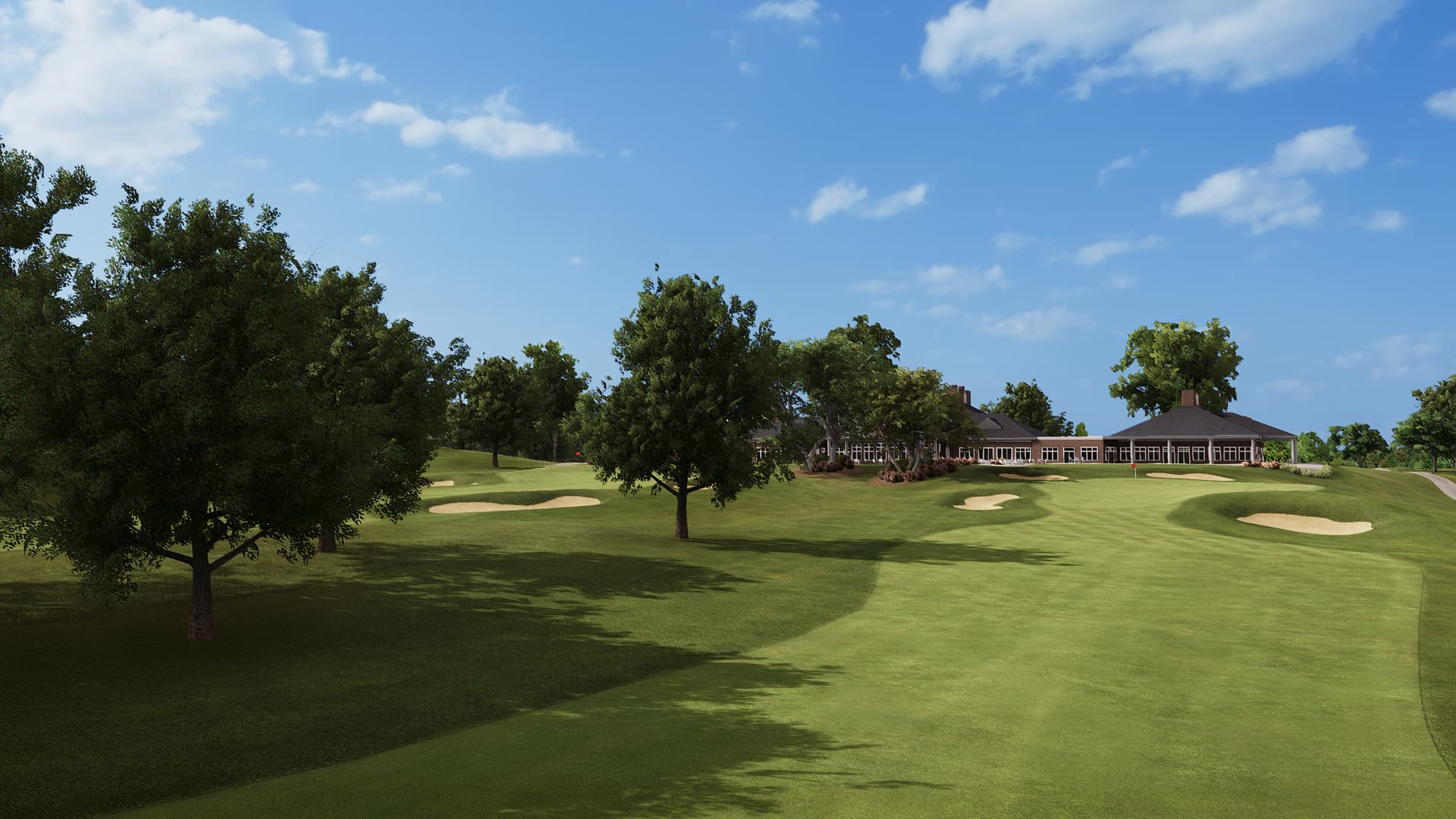 NCR C.C. South Course virtual golf course