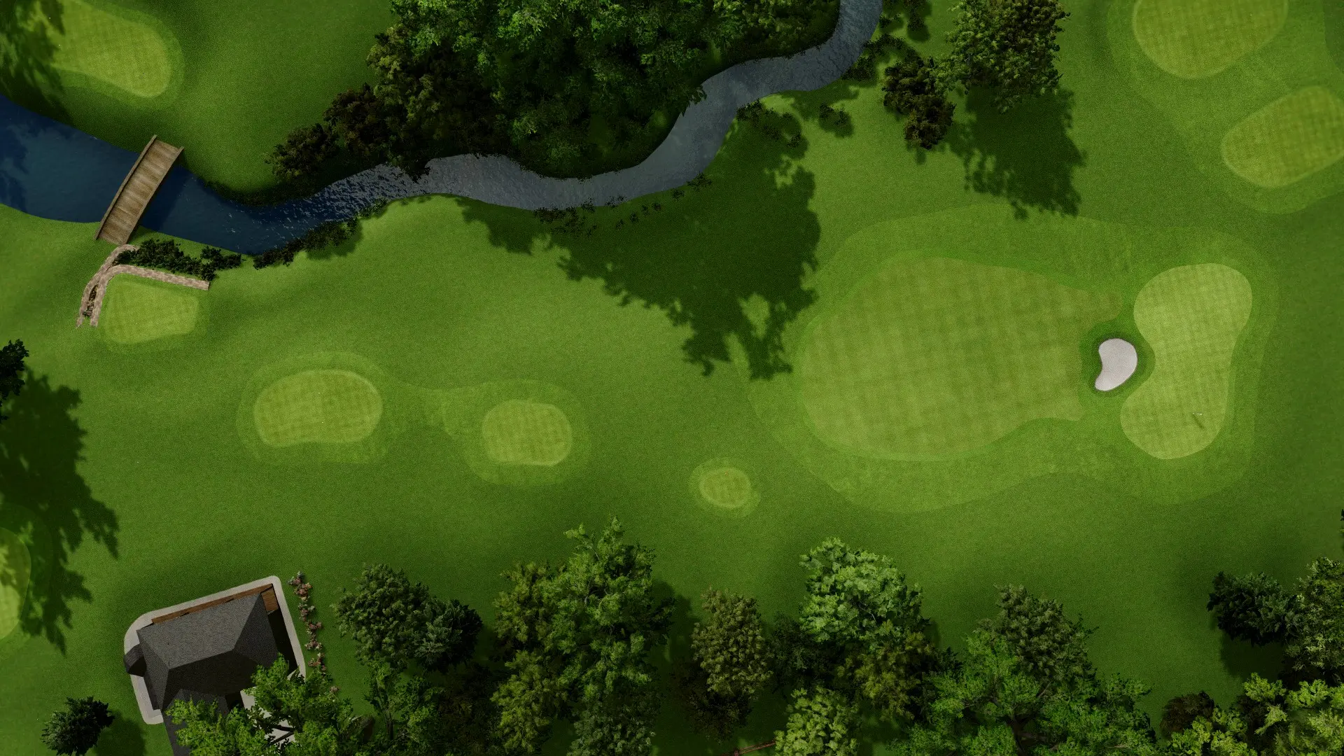 Hole 10 at The Aces Club