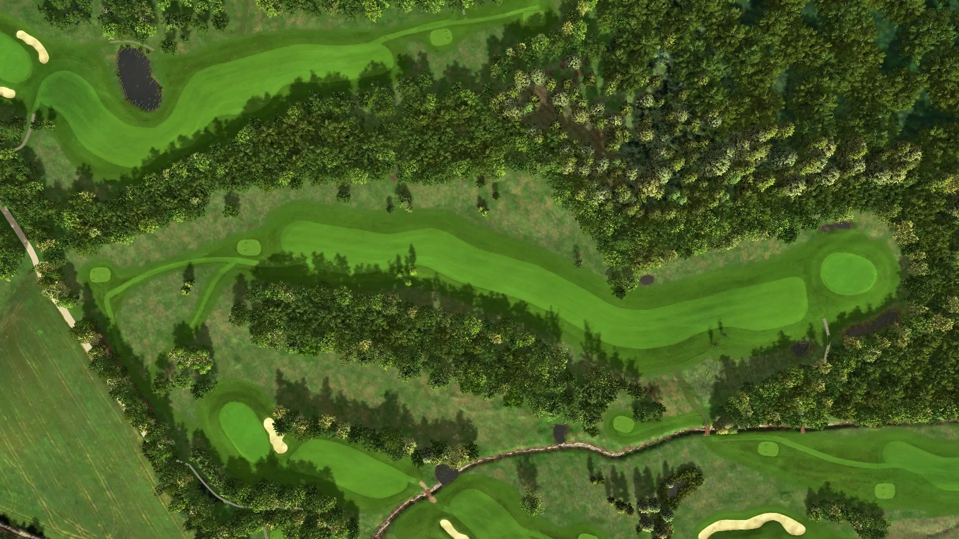 Hole 3 at Achimer Golfclub 18-hole course