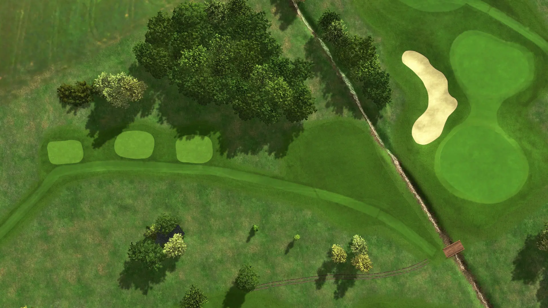 Hole 15 at Achimer Golfclub 18-hole course