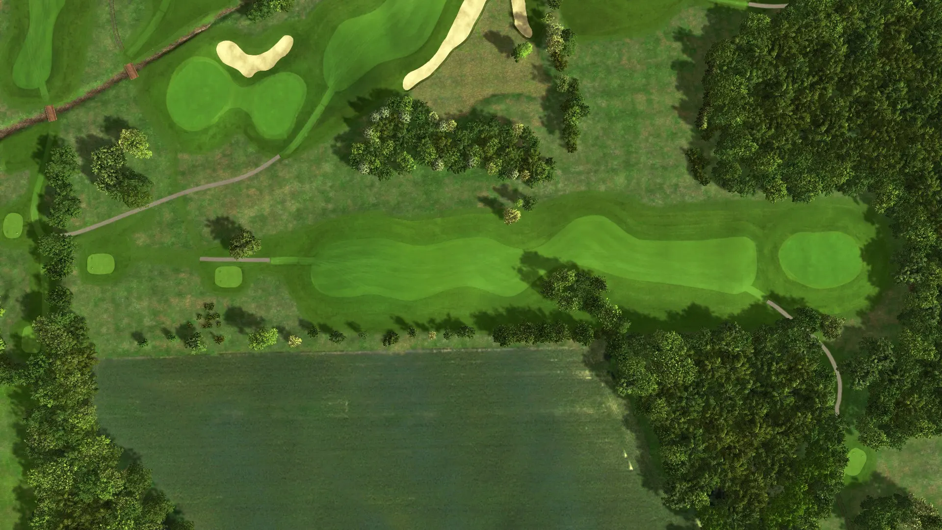 Hole 16 at Achimer Golfclub 18-hole course