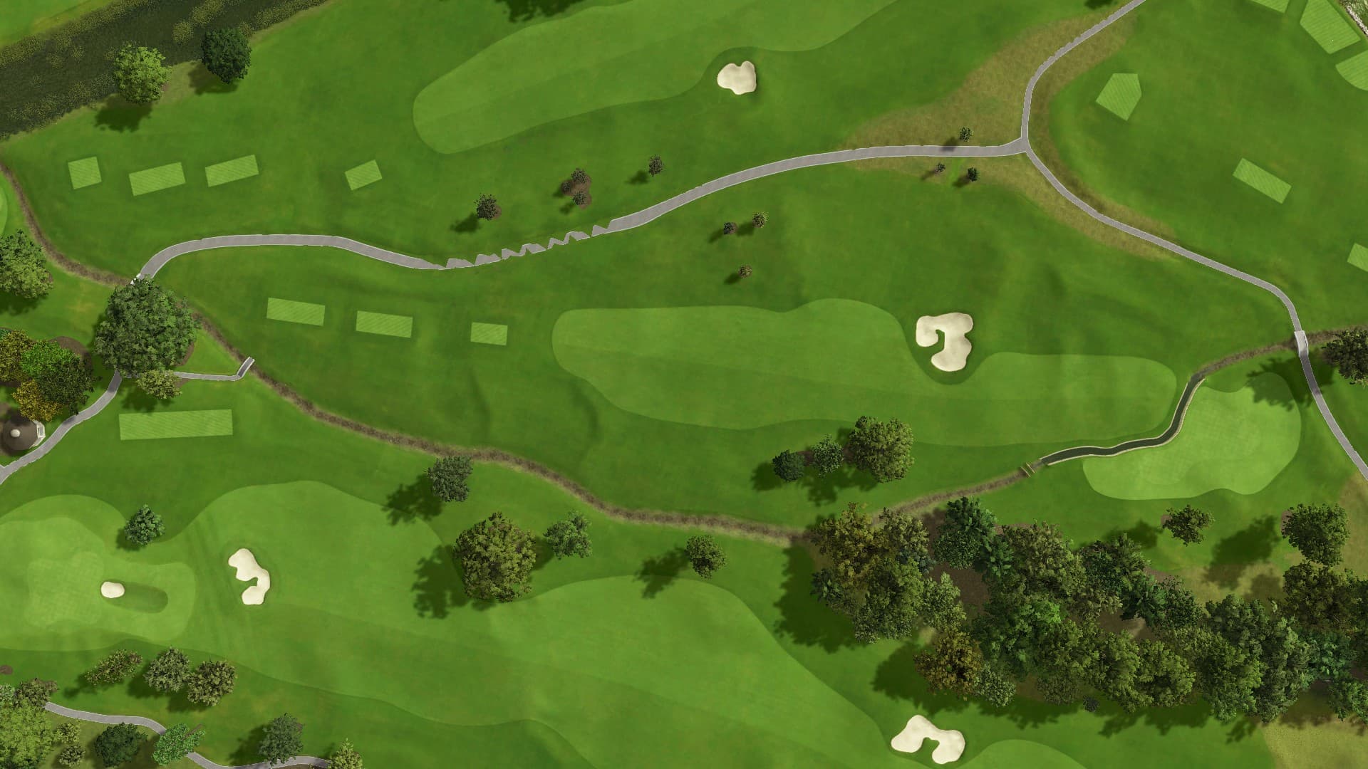 Hole 1 at Adare Manor