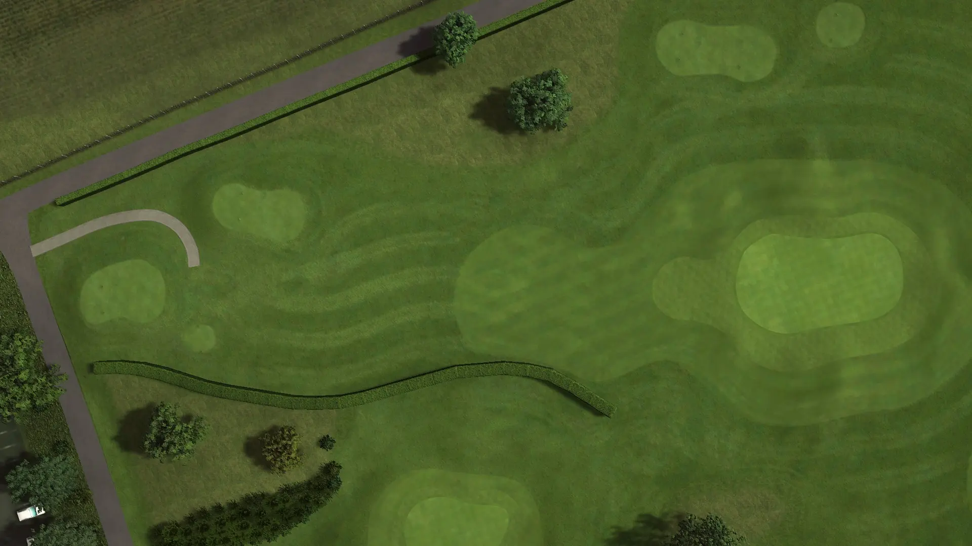 Hole 1 at Adlington Golf Centre - The Graduate