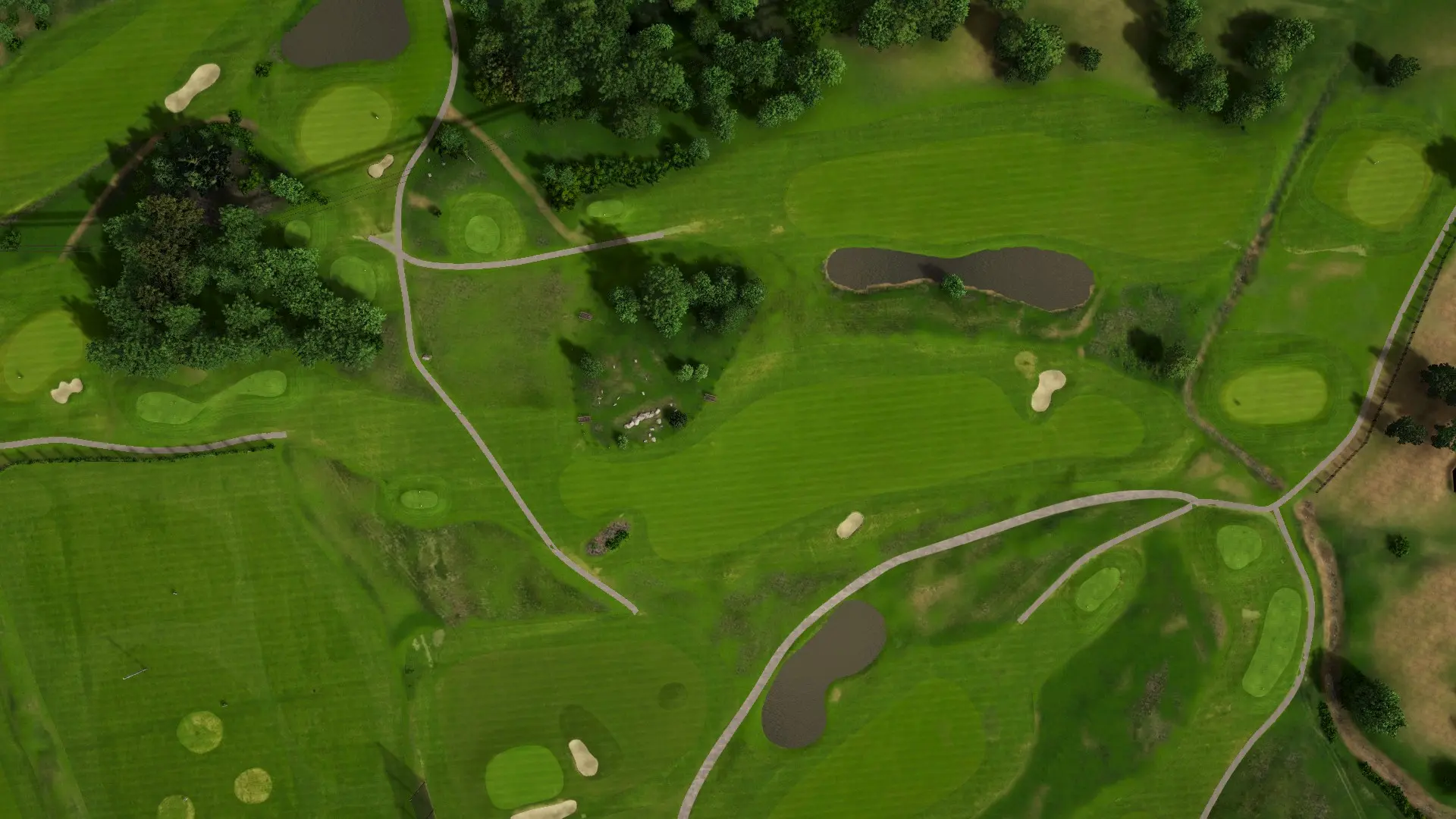 Hole 12 at Åkersberga Golfklubb