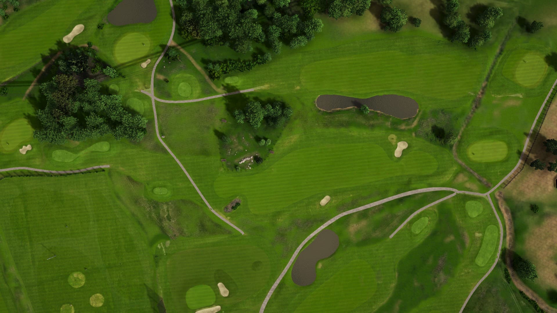 Hole 12 at Åkersberga Golfklubb