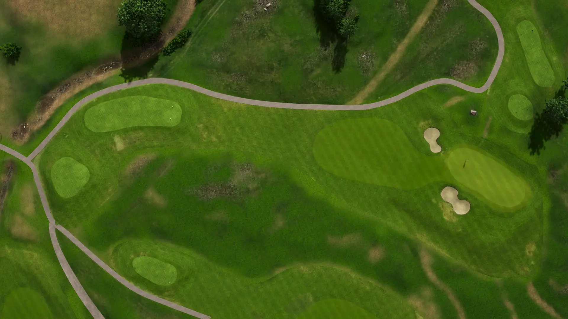Hole 13 at Åkersberga Golfklubb