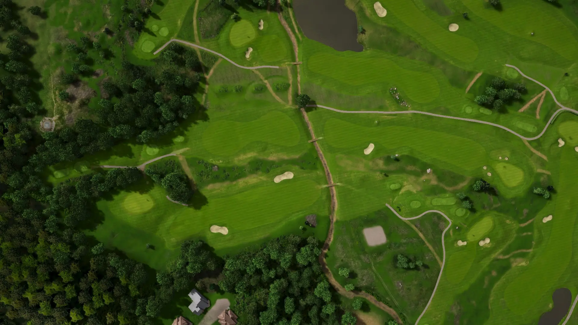 Hole 15 at Åkersberga Golfklubb