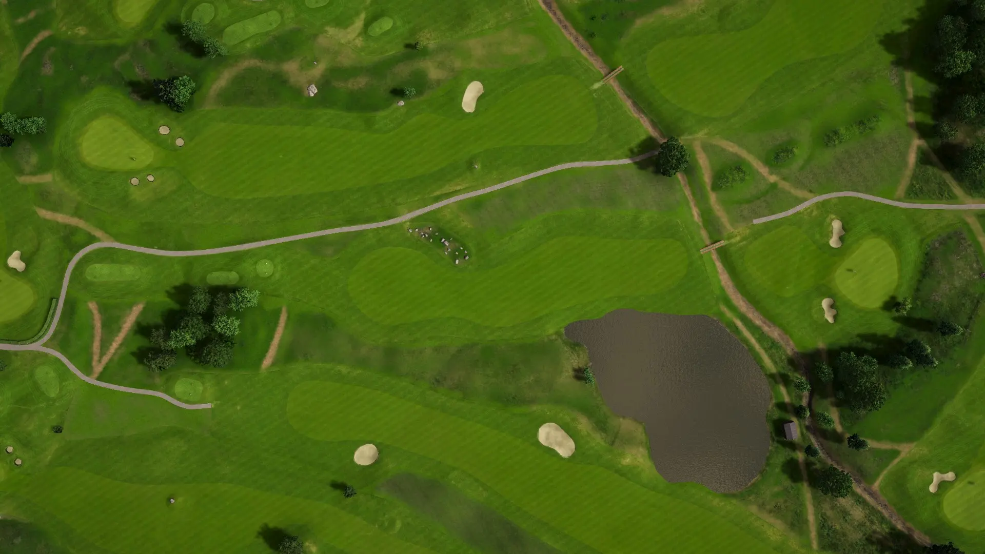 Hole 16 at Åkersberga Golfklubb