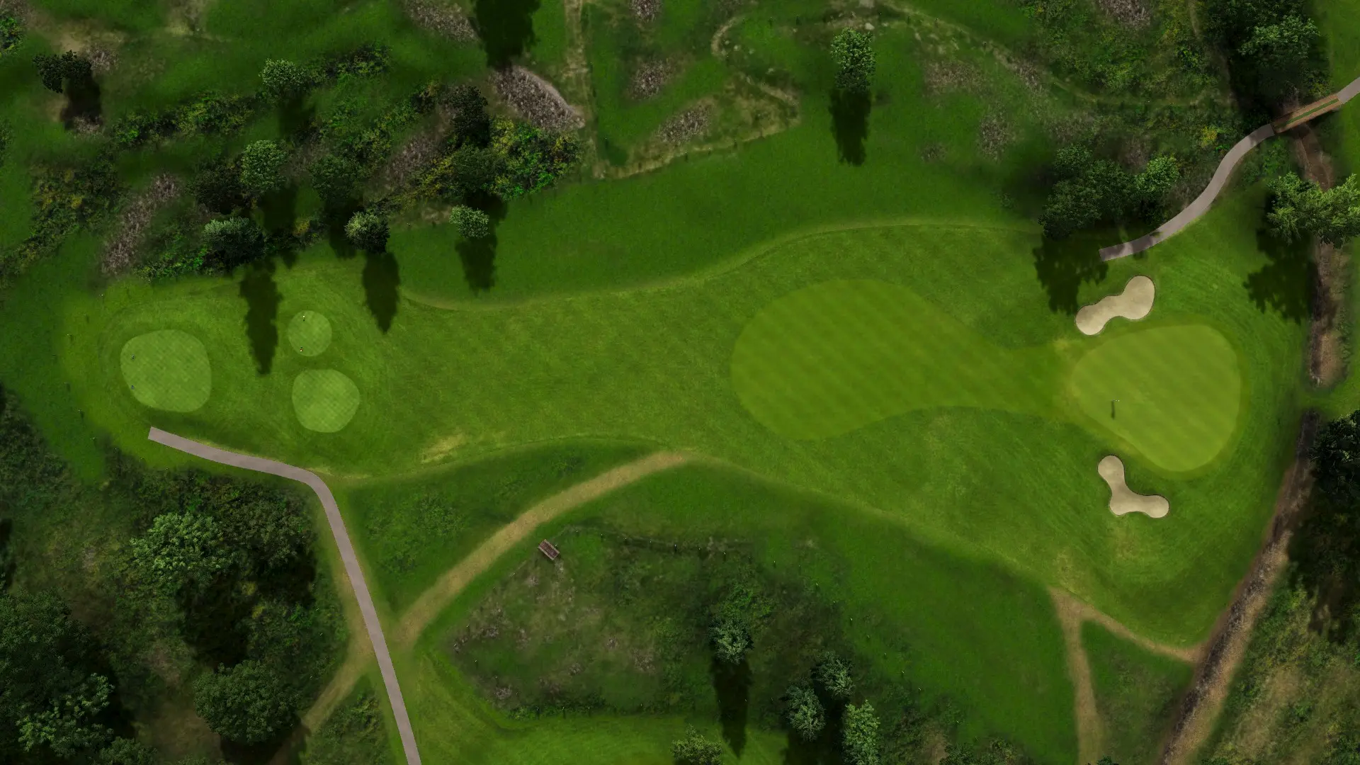 Hole 17 at Åkersberga Golfklubb
