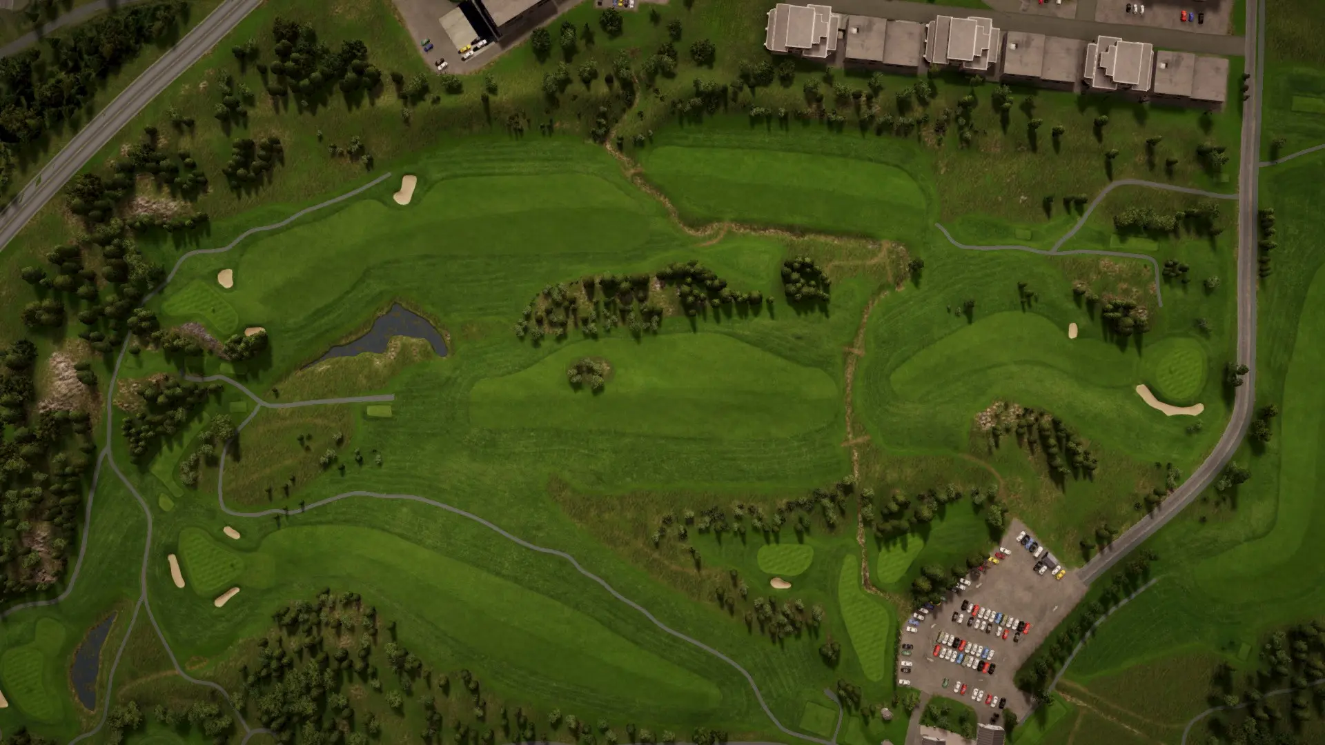 Hole 2 at Akureyri Golf Club