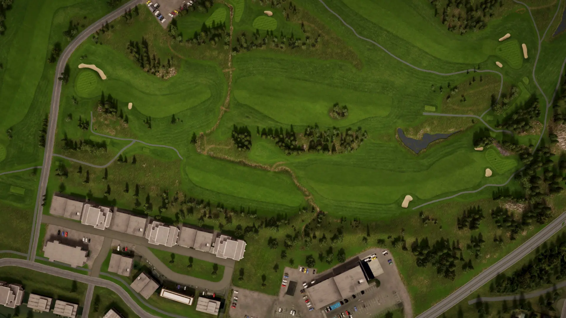 Hole 3 at Akureyri Golf Club
