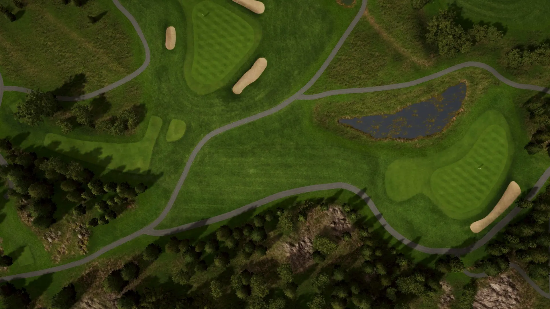 Hole 4 at Akureyri Golf Club