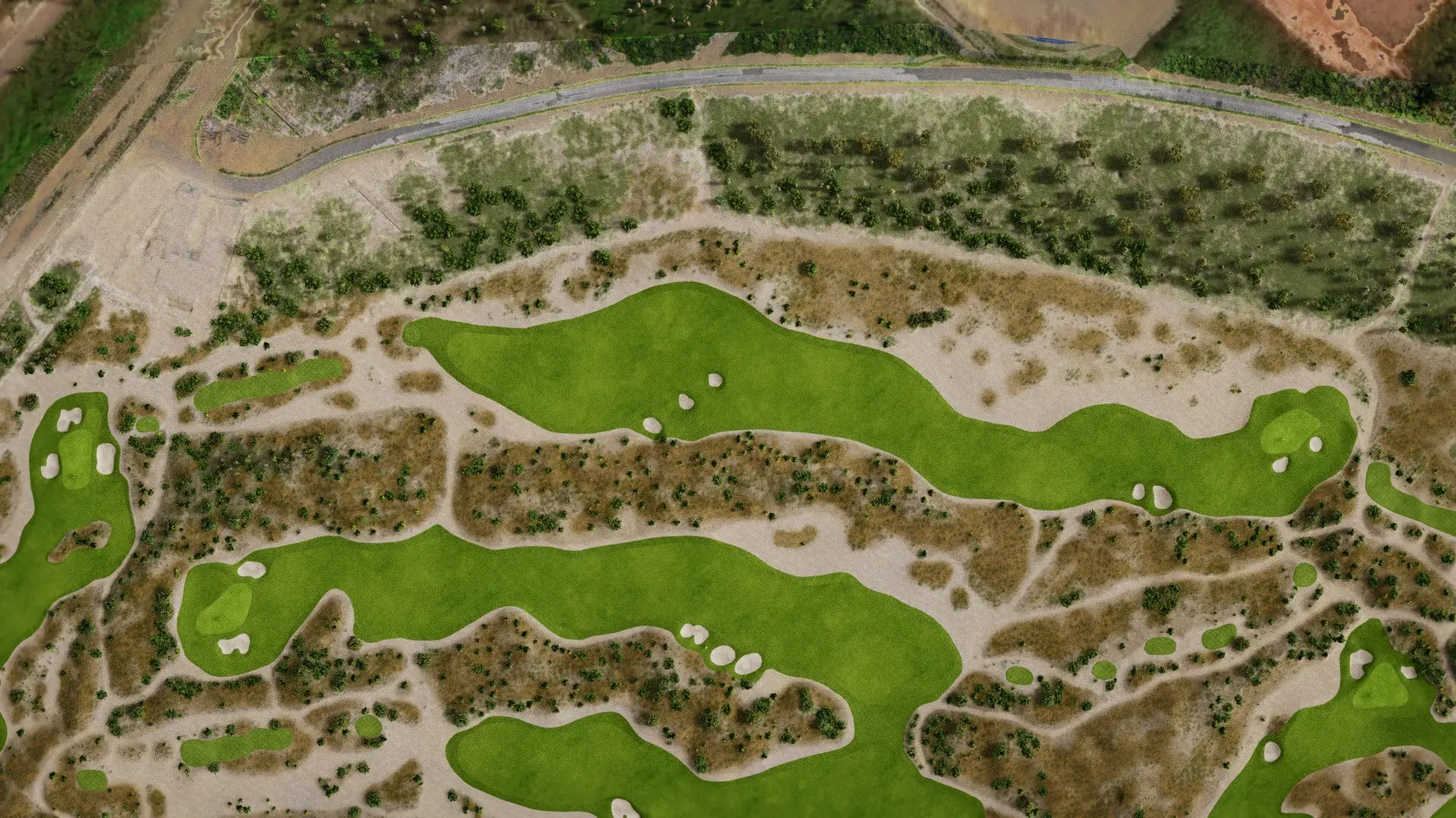 Hole 11 at Albany GC