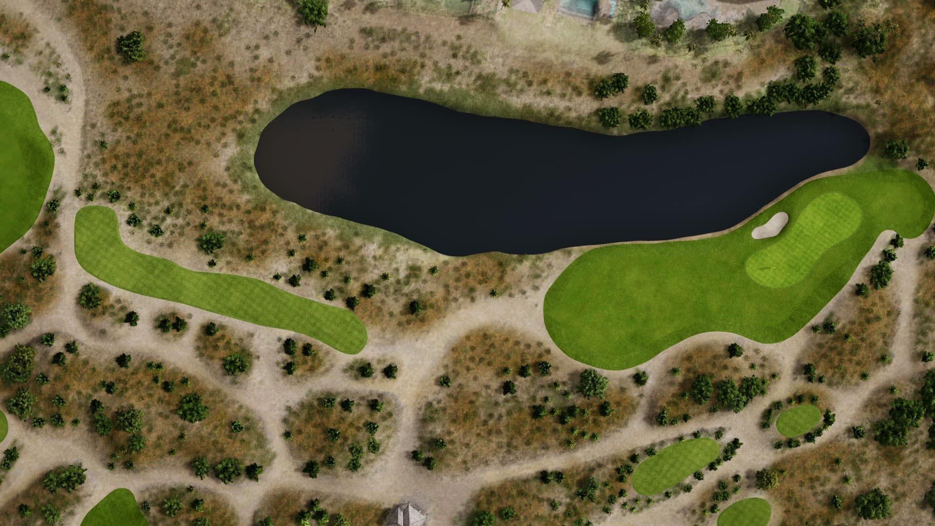 Hole 12 at Albany GC