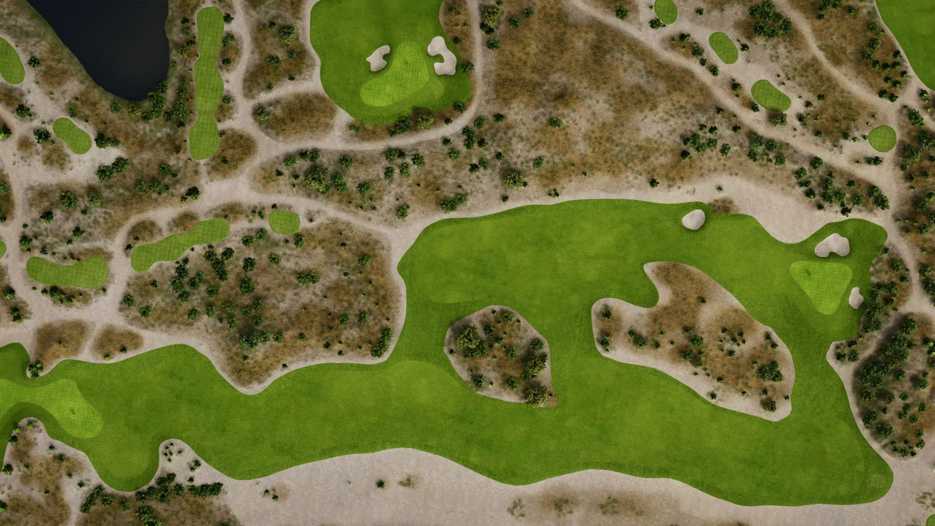 Hole 14 at Albany GC