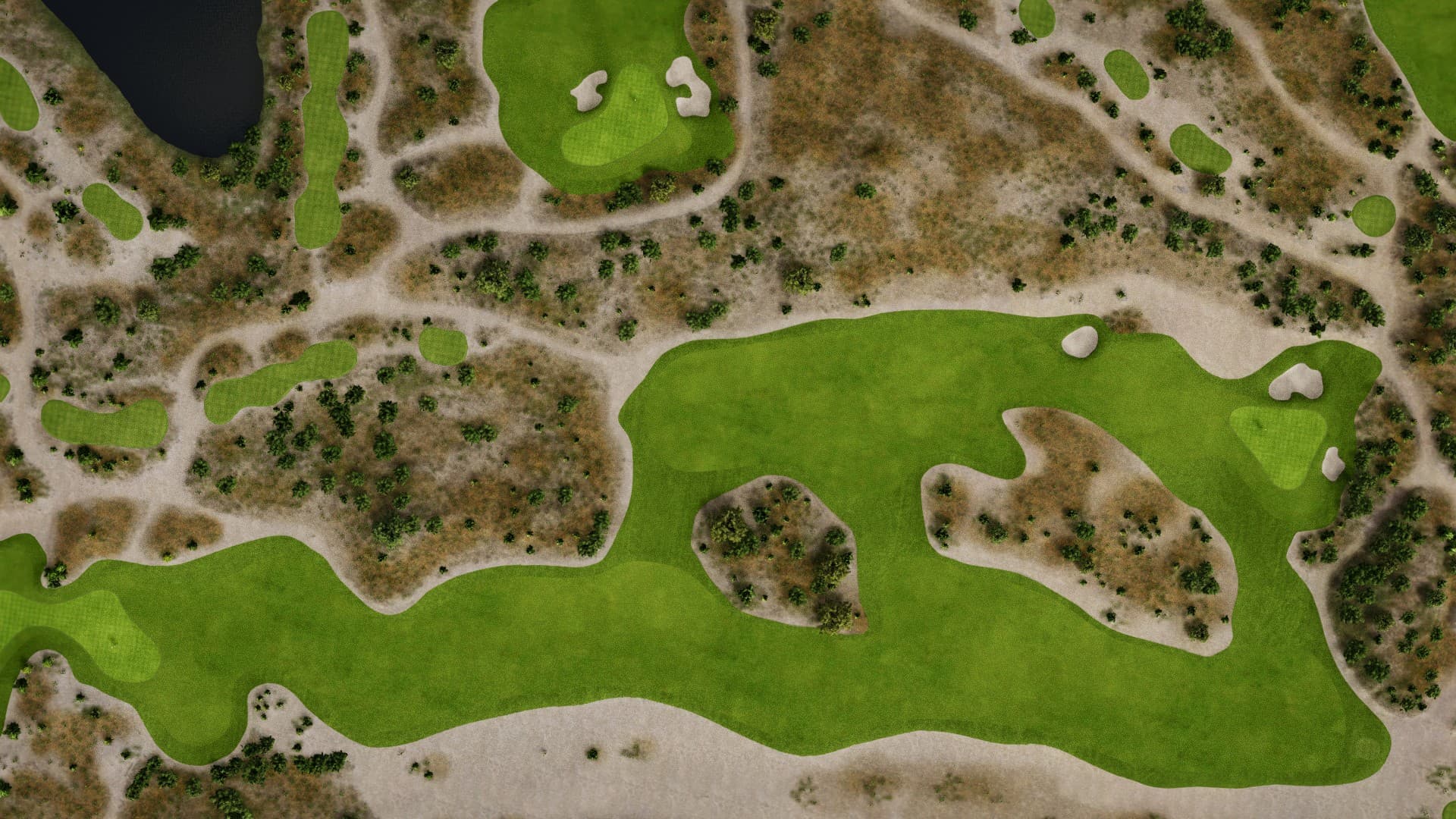 Hole 14 at Albany GC