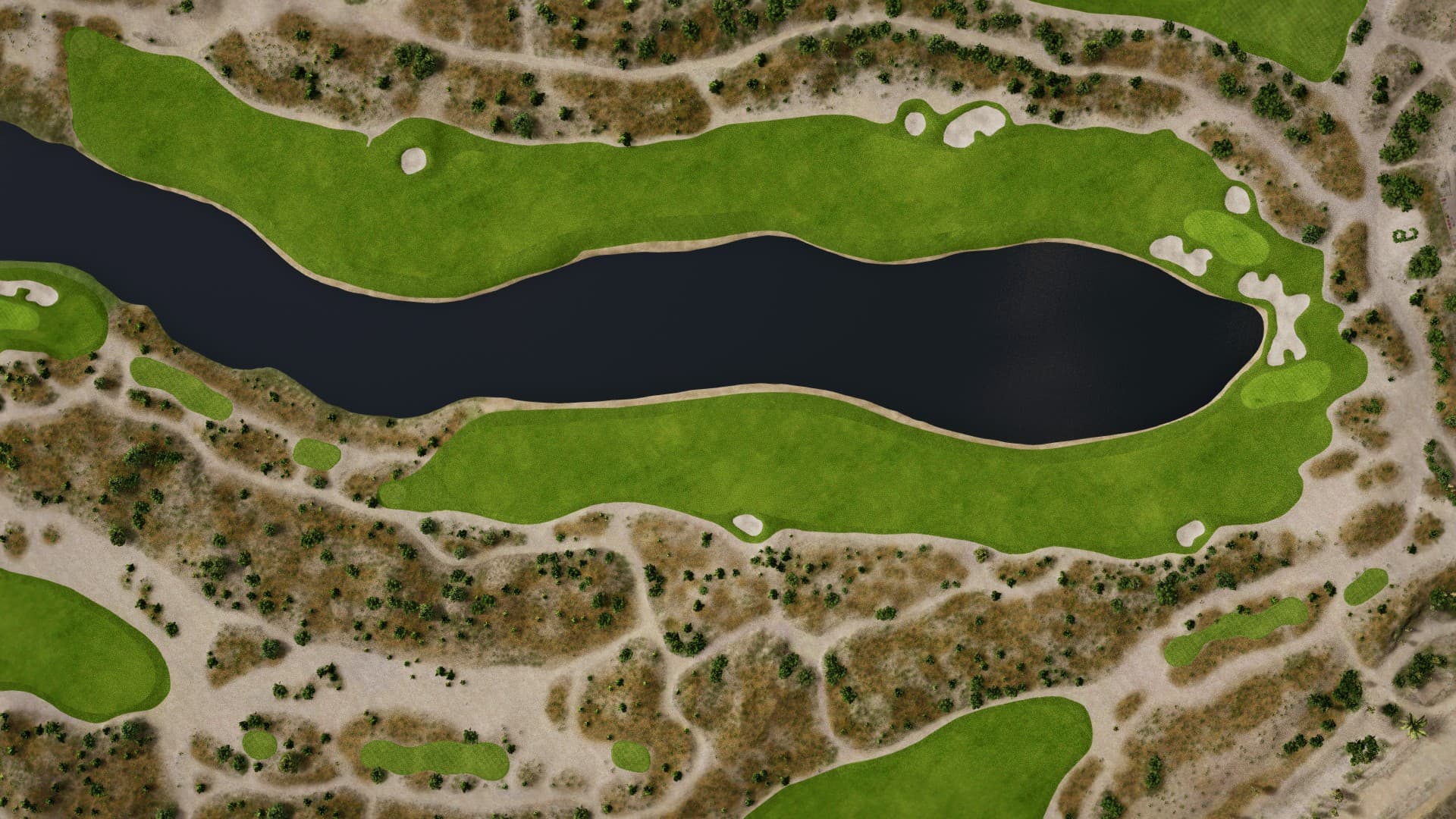 Hole 18 at Albany GC