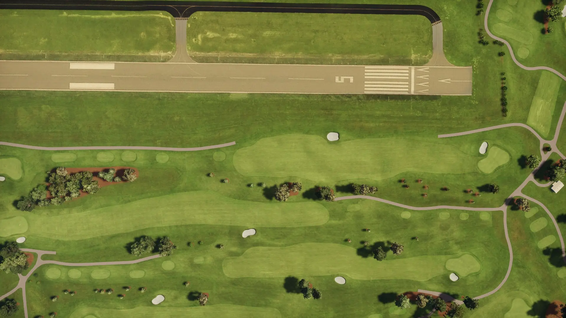 Hole 3 at Augusta Municipal -The Patch