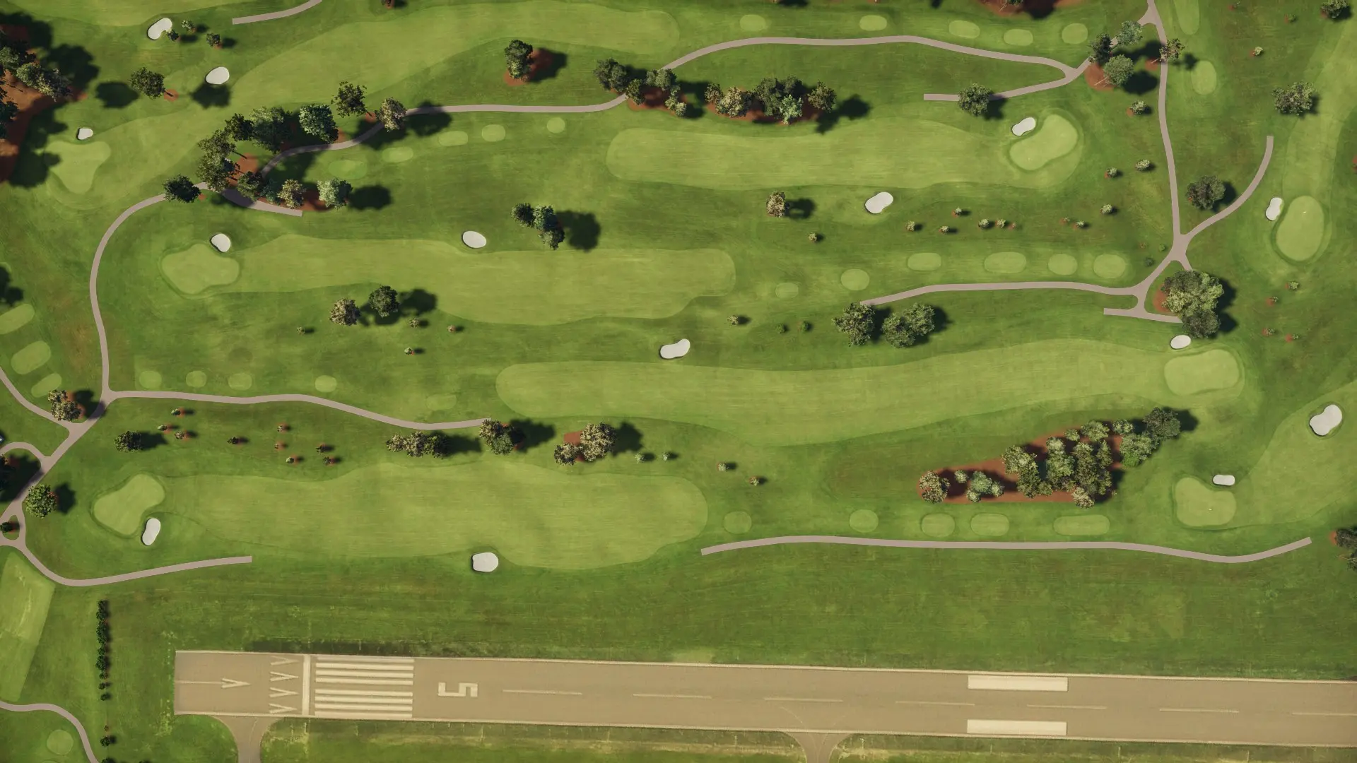 Hole 8 at Augusta Municipal -The Patch