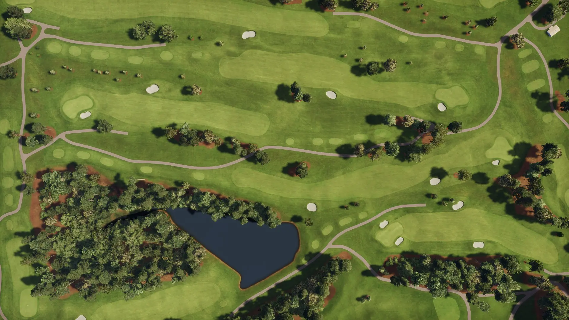 Hole 13 at Augusta Municipal -The Patch