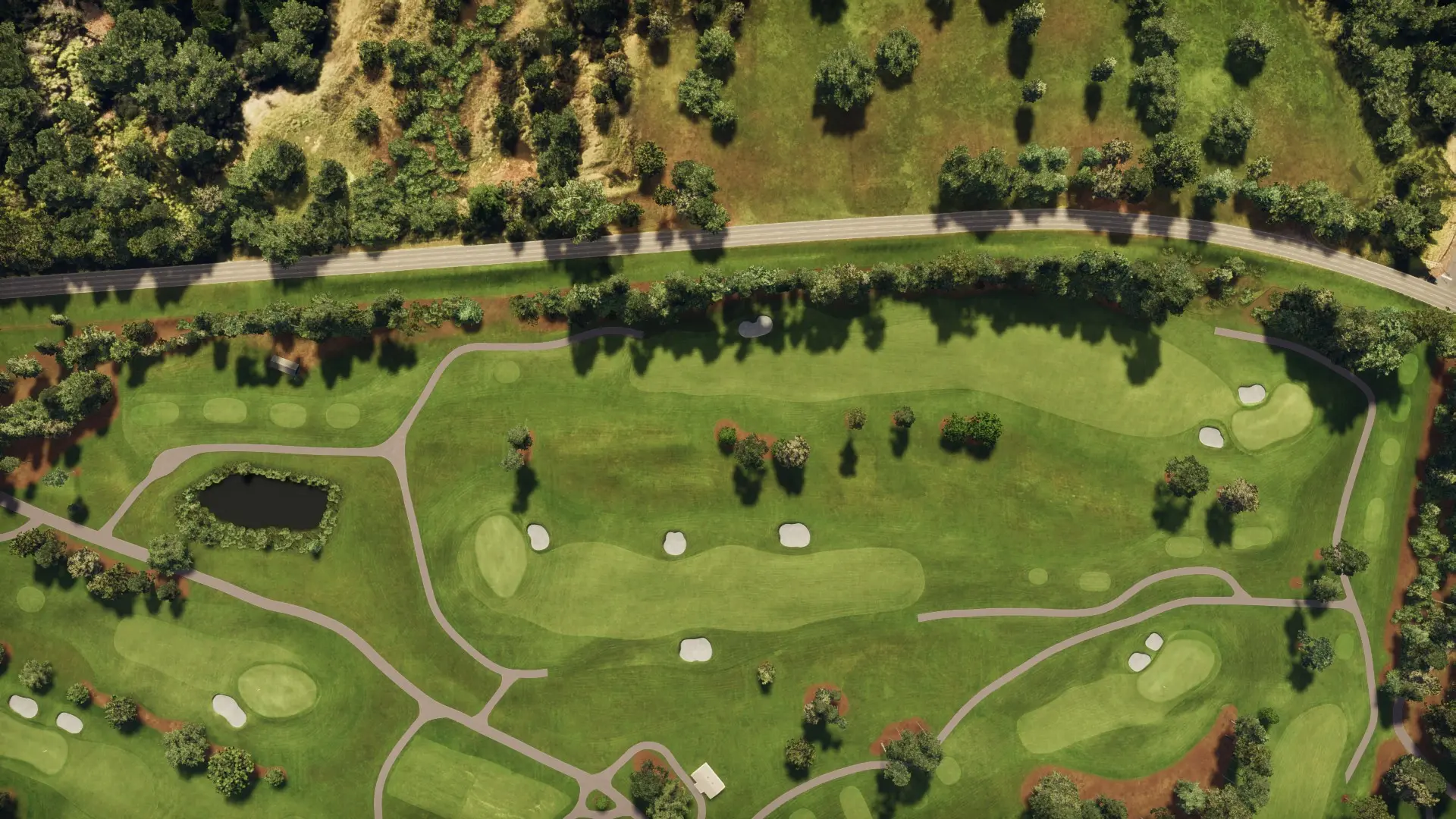 Hole 16 at Augusta Municipal -The Patch