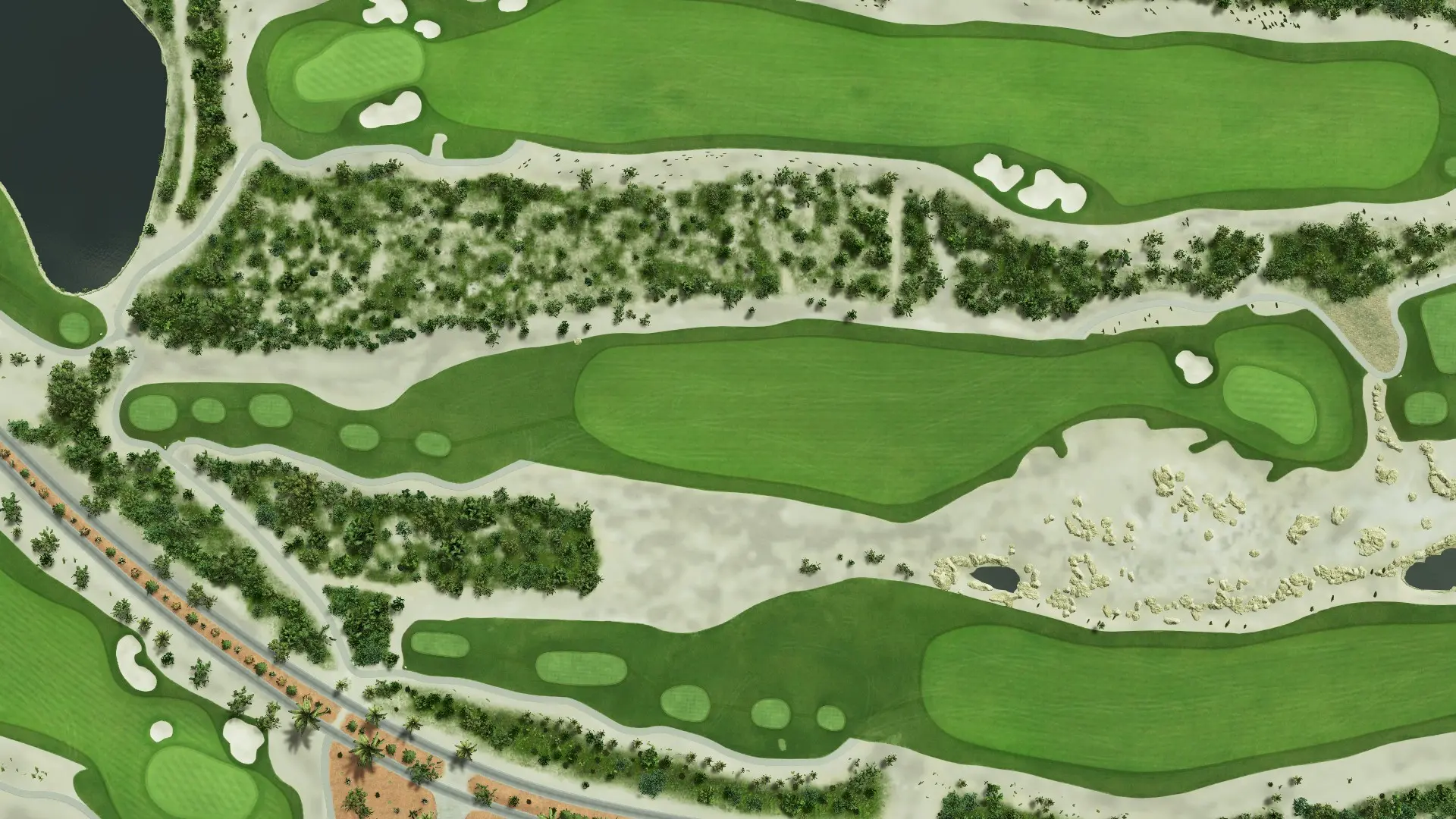 Hole 1 at Aurora International