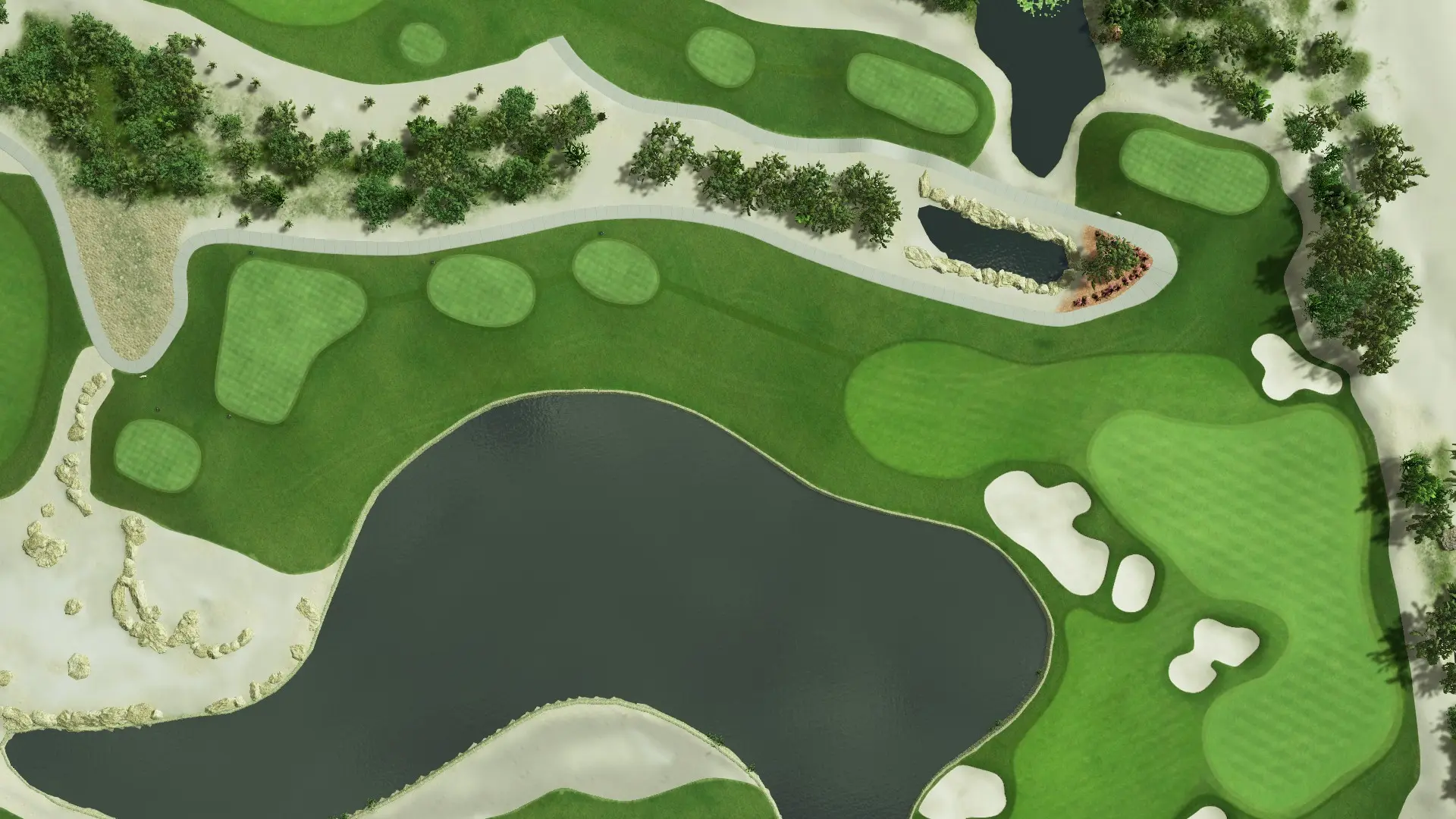 Hole 2 at Aurora International