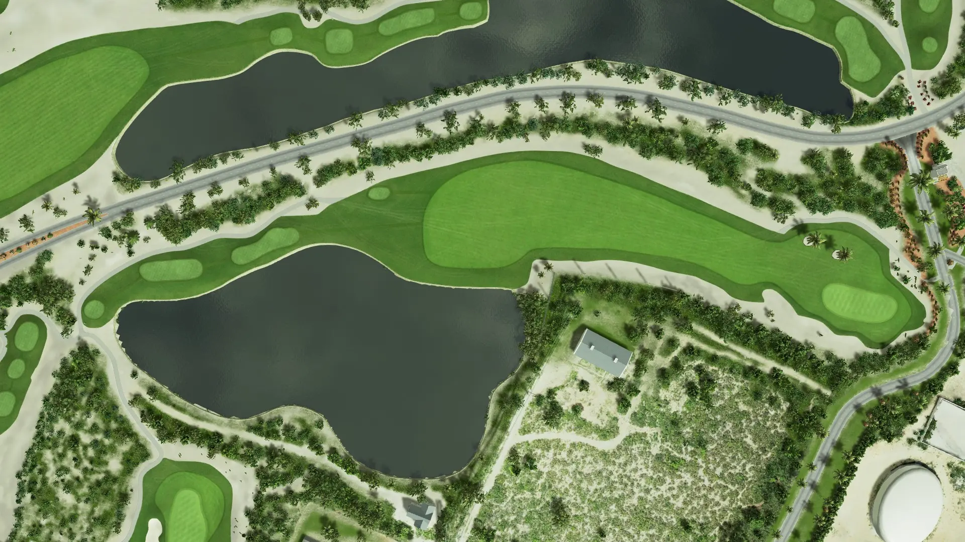 Hole 4 at Aurora International