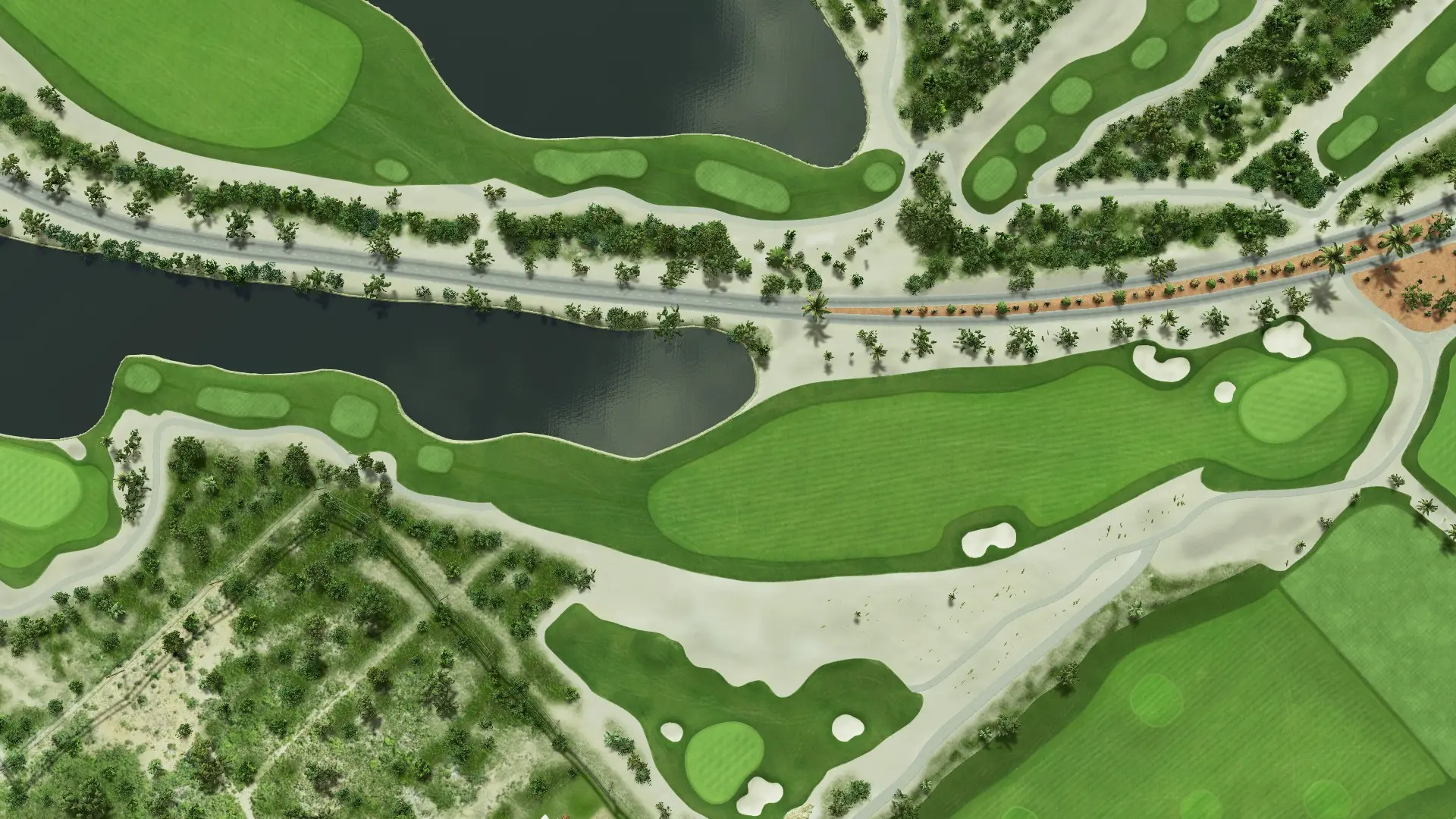 Hole 9 at Aurora International