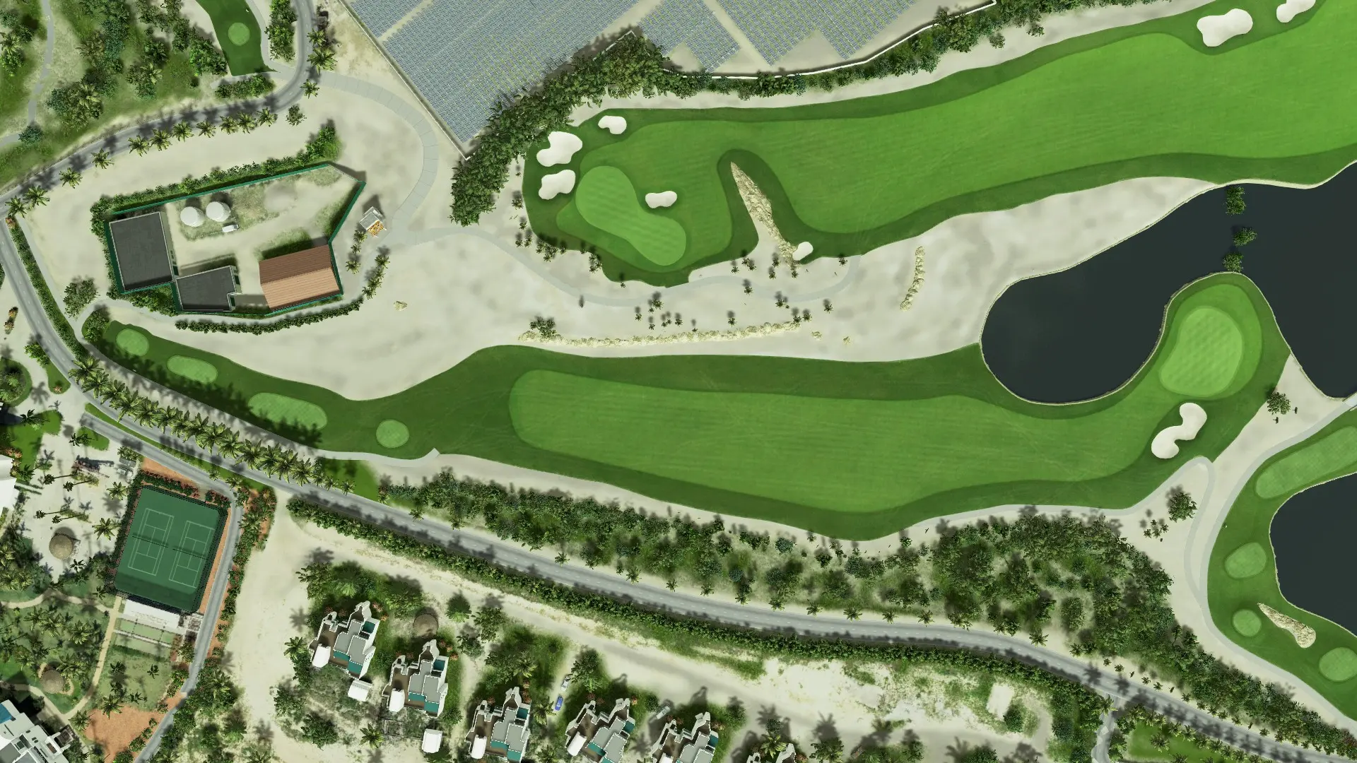 Hole 17 at Aurora International