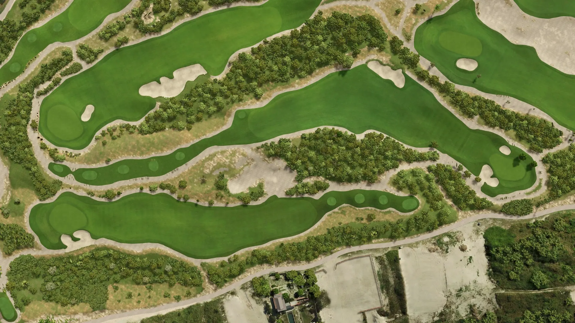 Hole 13 at Bakers Bay Golf & Ocean Club
