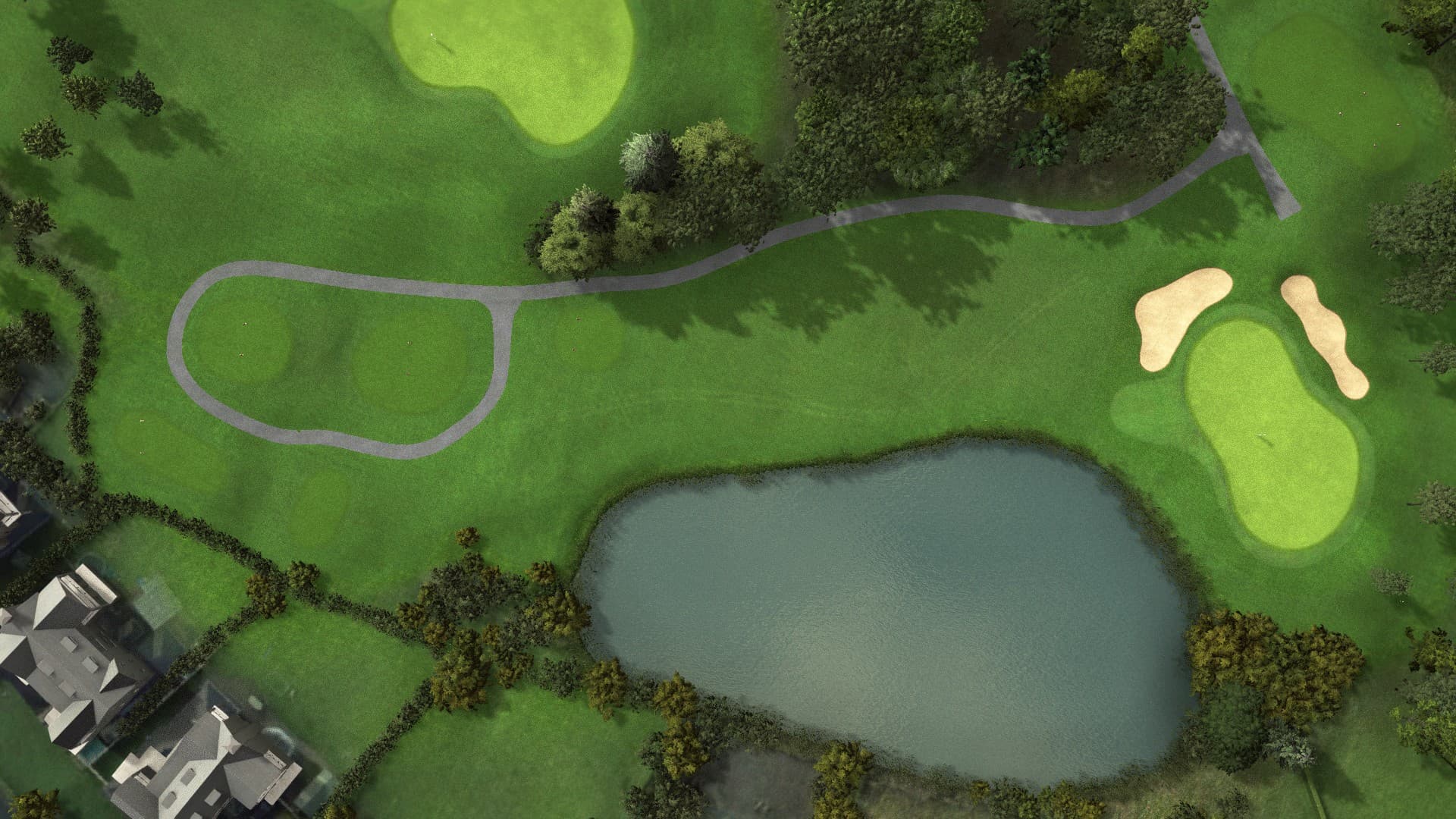 Hole 2 at Ballyneety