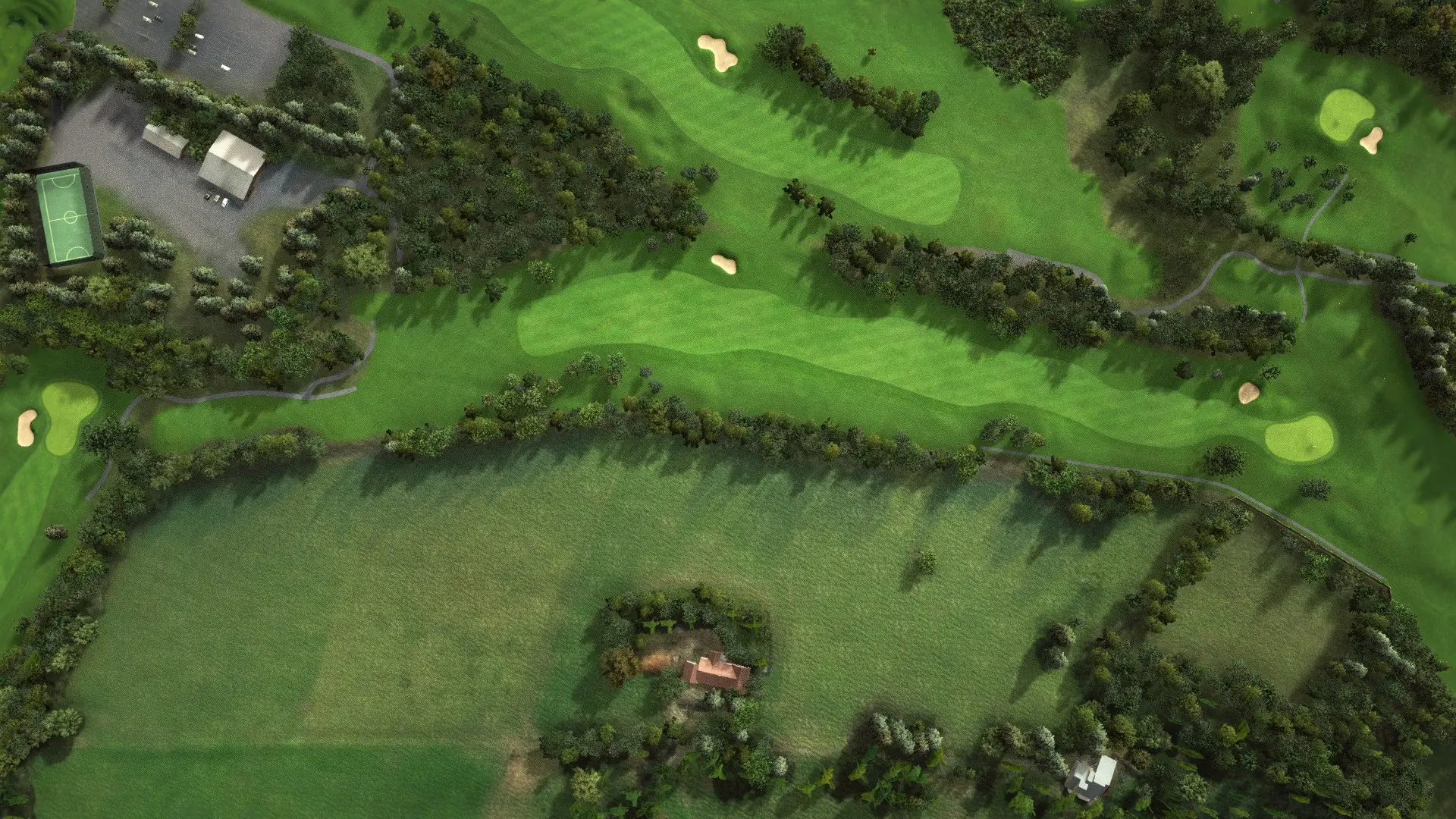 Hole 4 at Ballyneety