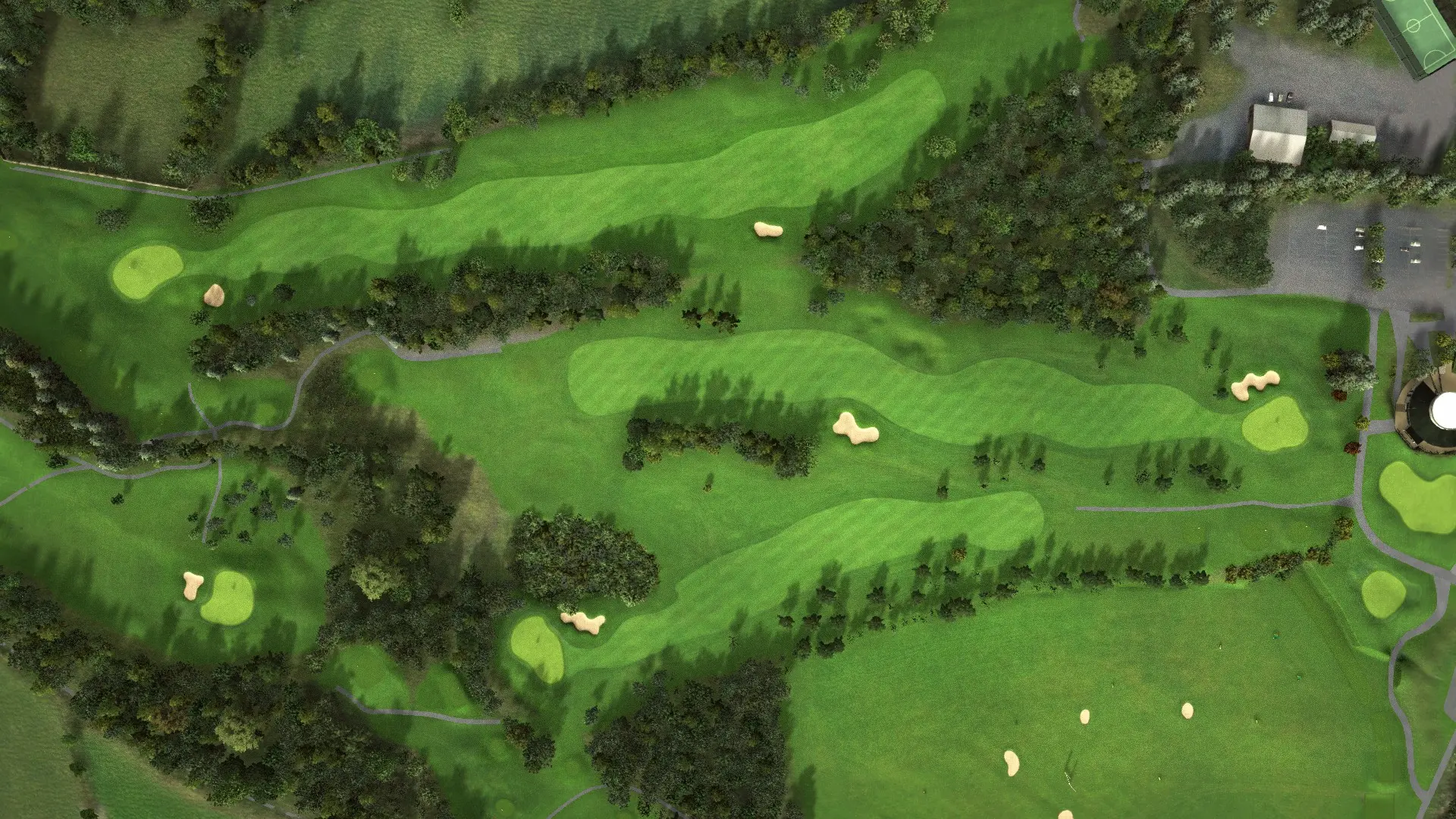 Hole 9 at Ballyneety
