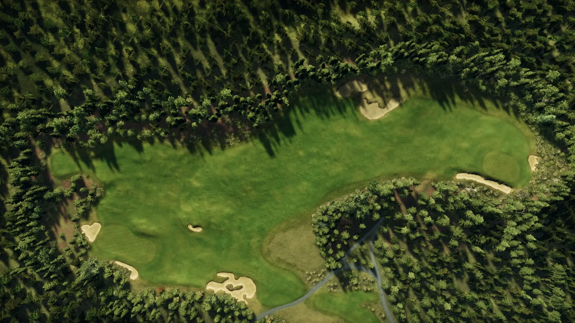 Hole 13 at Bandon Trails