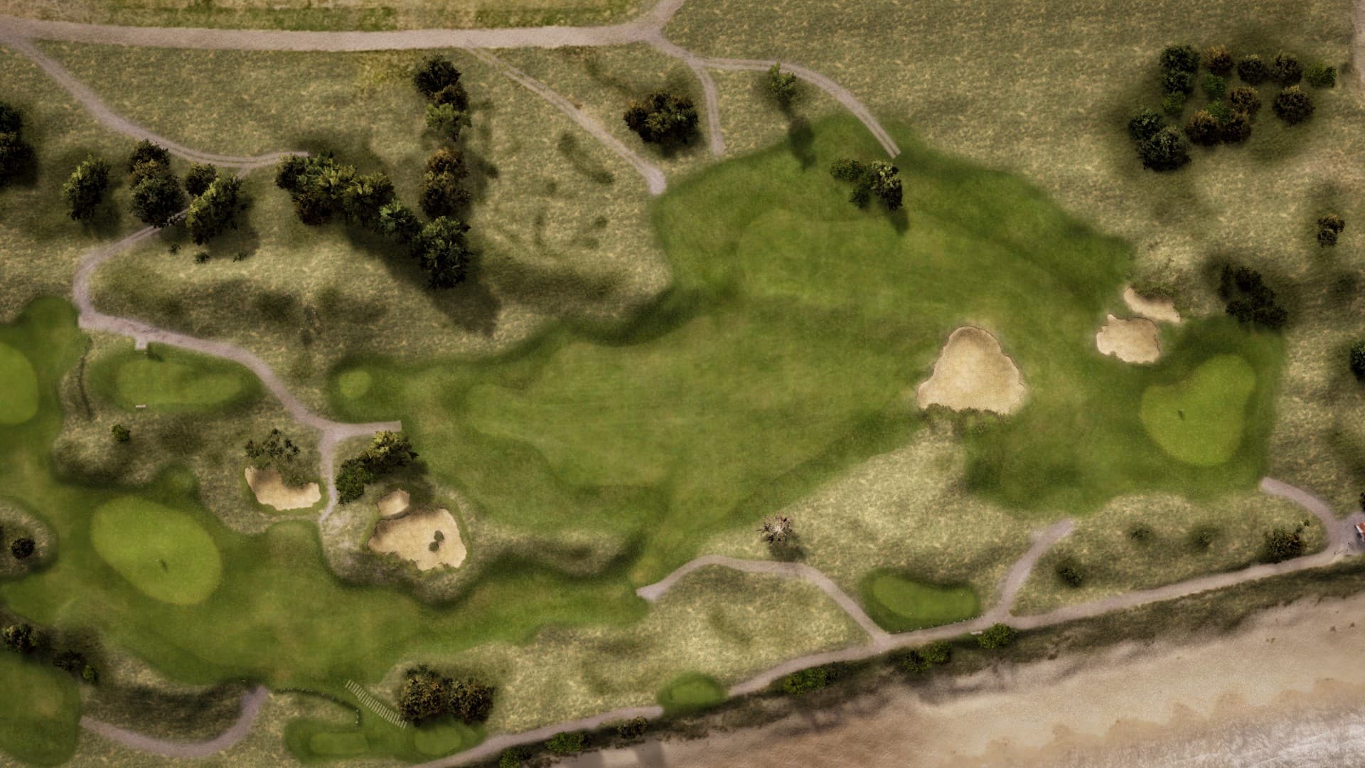 Hole 4 at Barnbougle Dunes