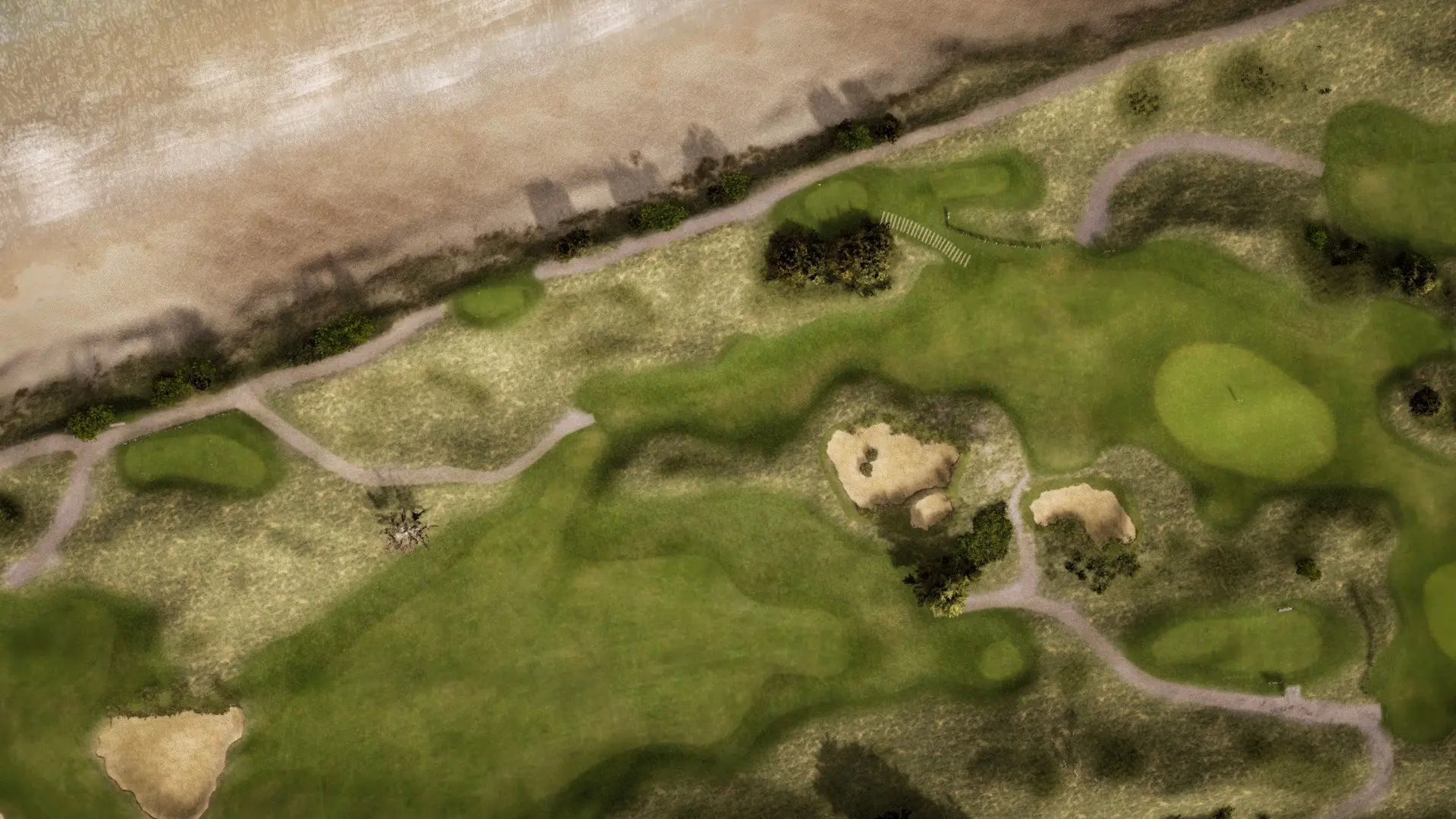 Hole 5 at Barnbougle Dunes
