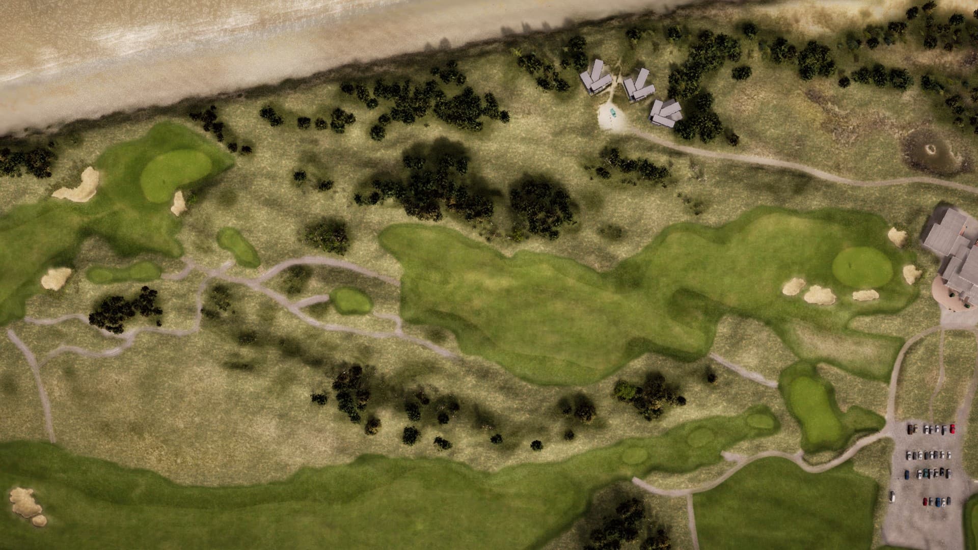 Hole 9 at Barnbougle Dunes