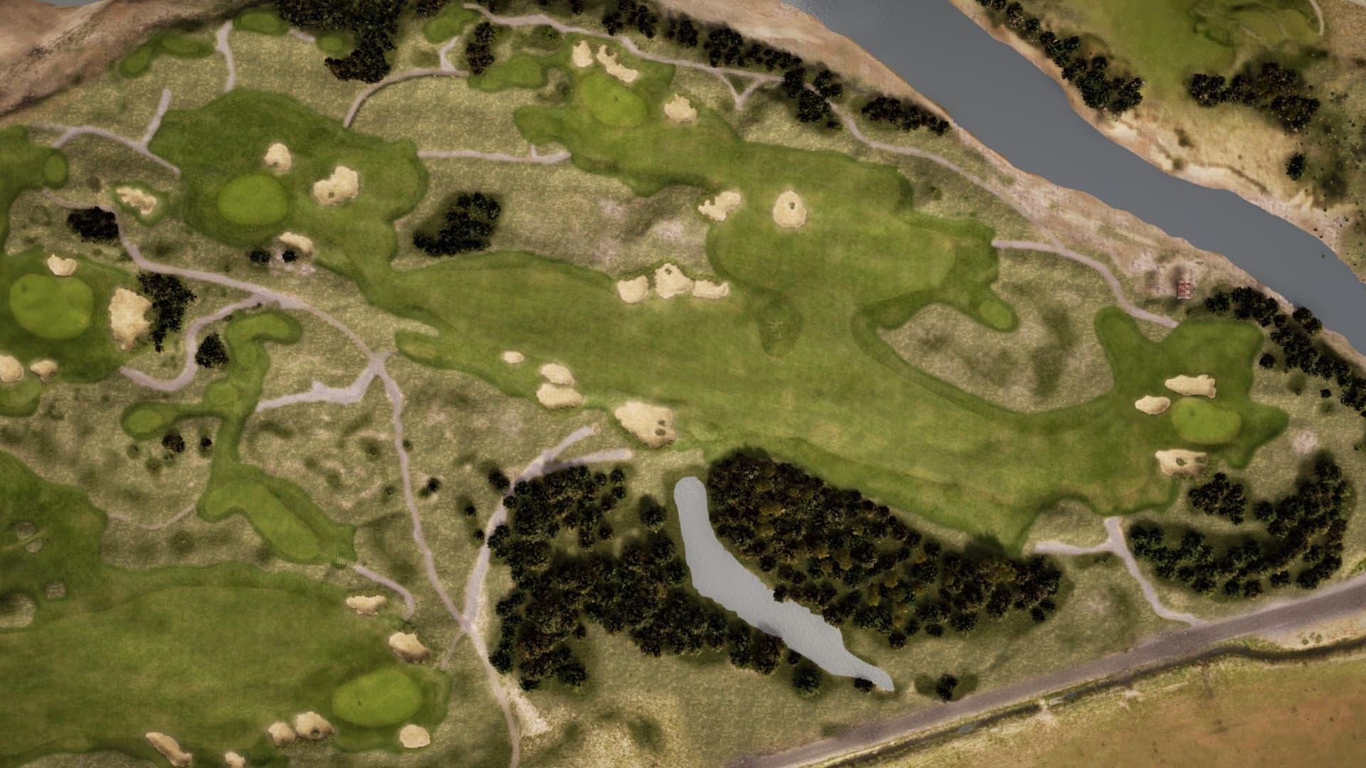 Hole 14 at Barnbougle Dunes