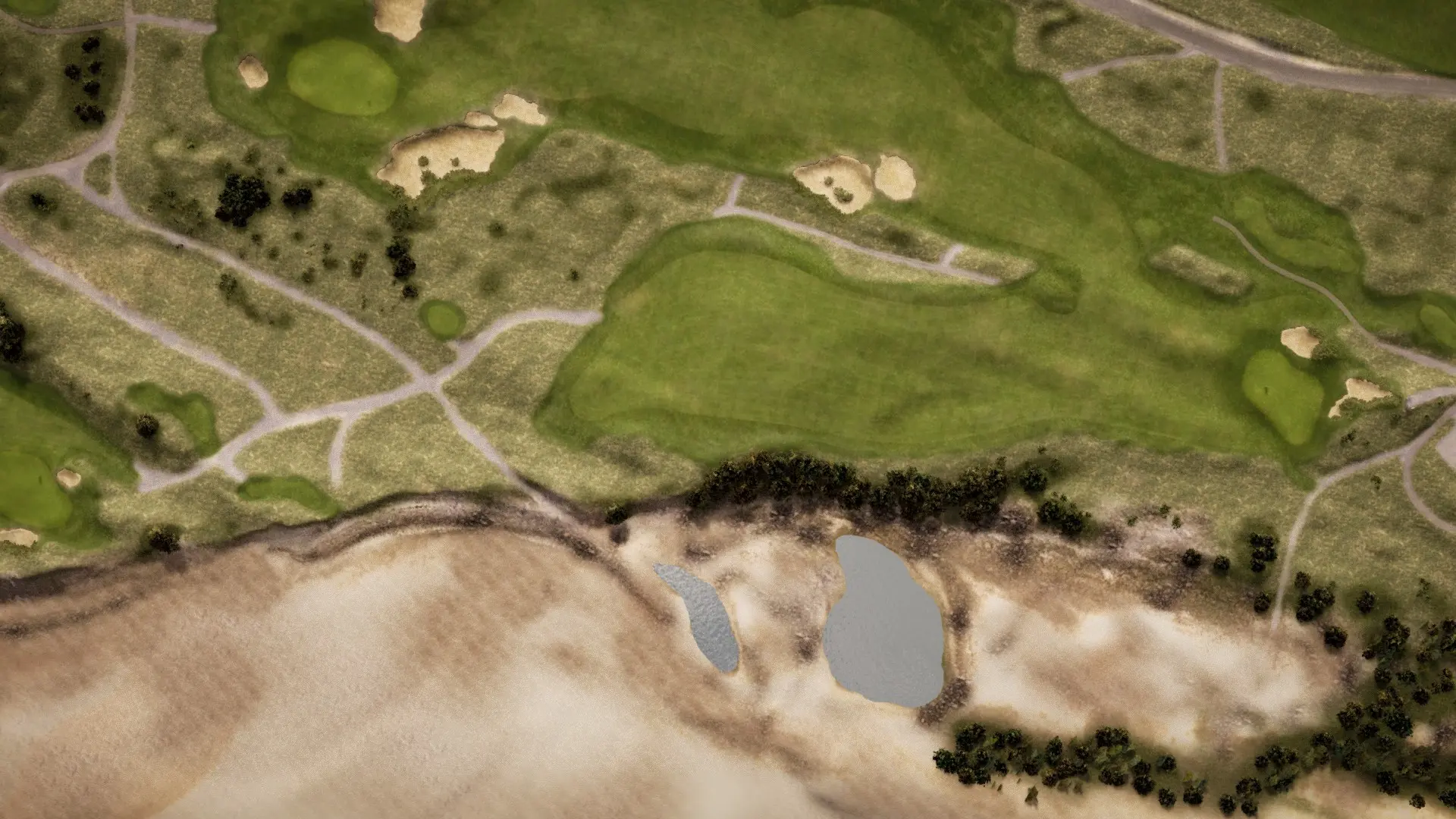 Hole 18 at Barnbougle Dunes