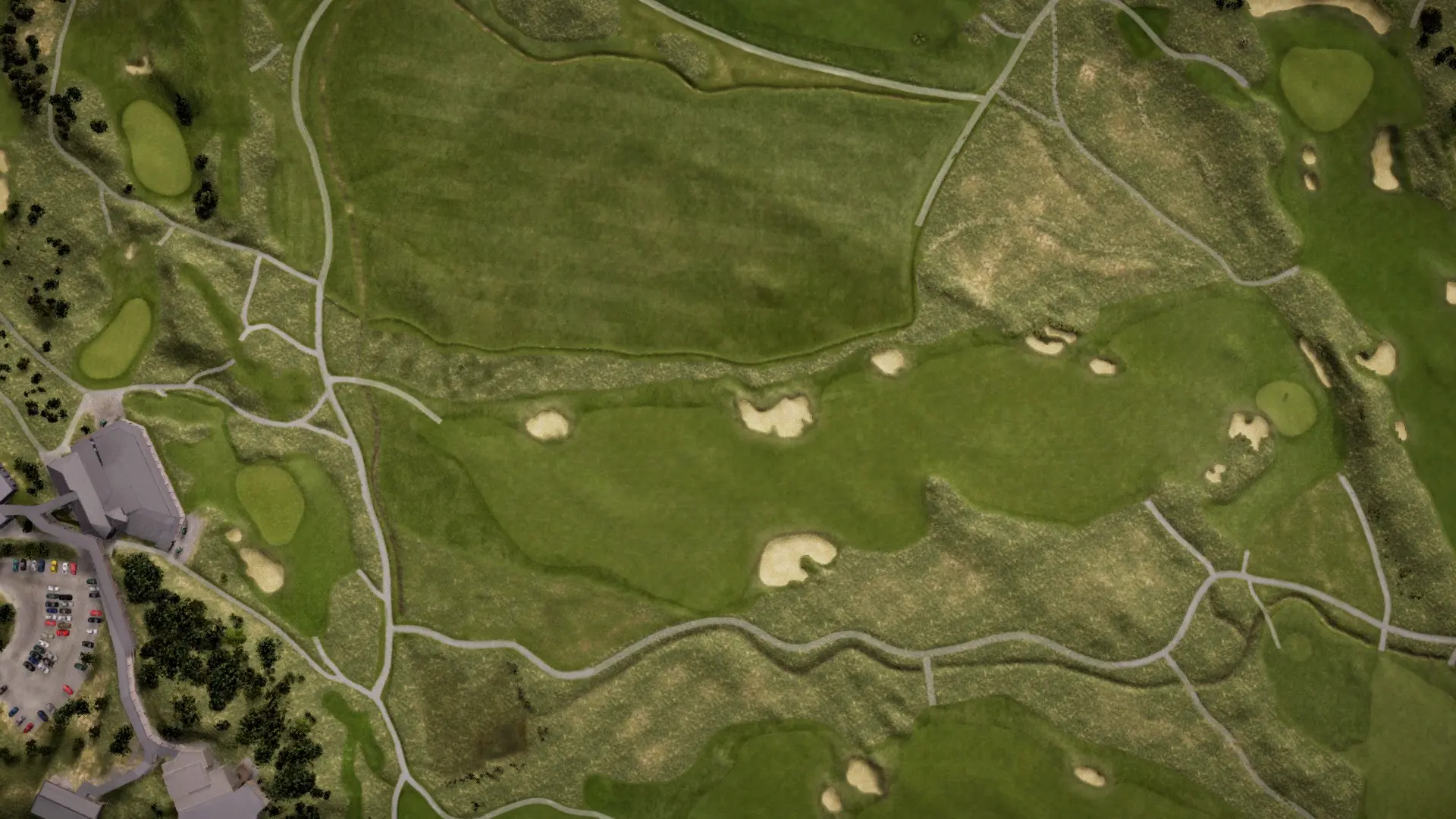 Hole 1 at Barnbougle Lost Farm