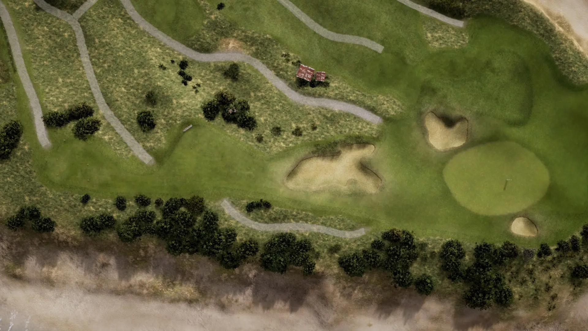 Hole 4 at Barnbougle Lost Farm