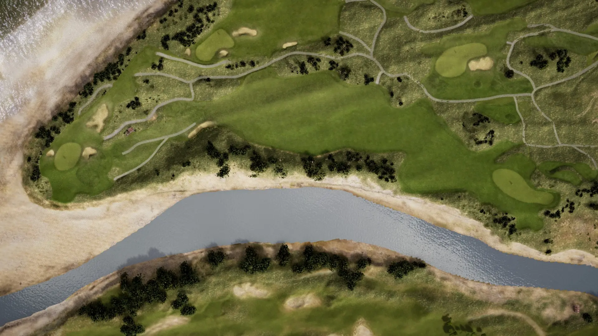 Hole 5 at Barnbougle Lost Farm