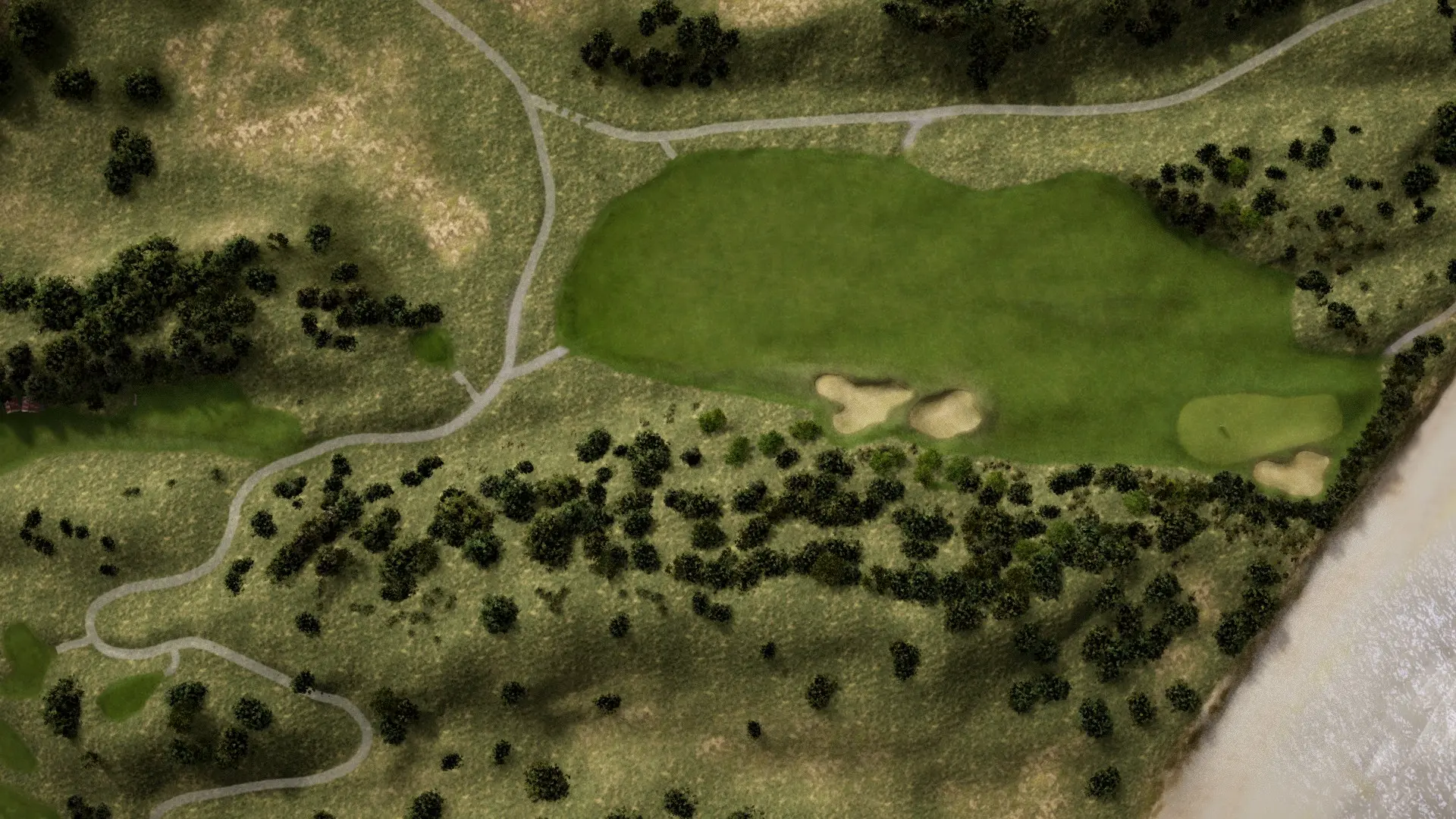 Hole 14 at Barnbougle Lost Farm