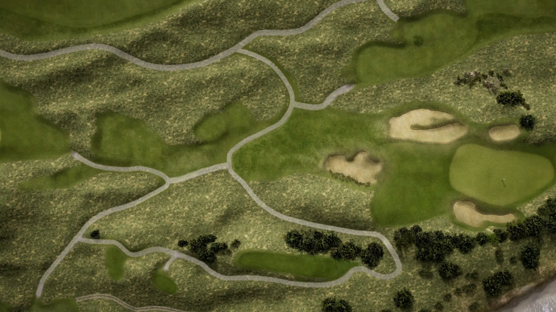 Hole 17 at Barnbougle Lost Farm