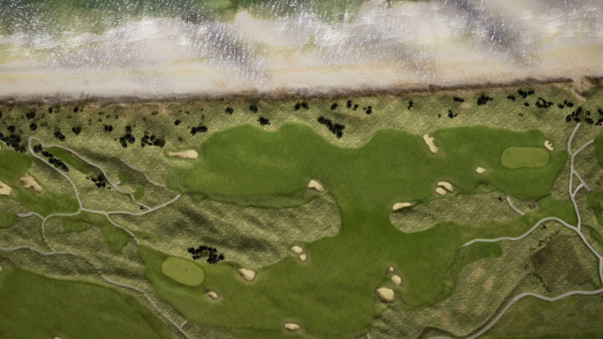 Hole 18 at Barnbougle Lost Farm