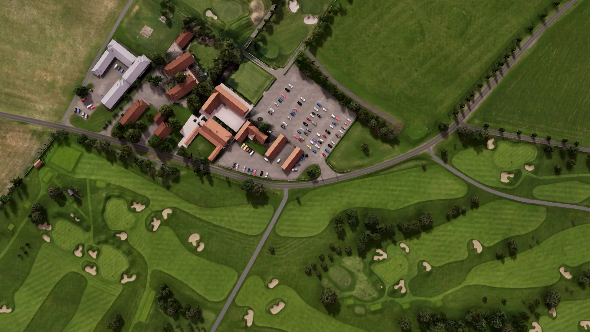 Hole 1 at Båstad Golfklubb Old Course