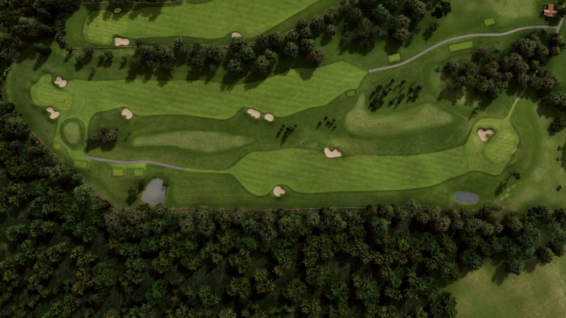 Hole 8 at Båstad Golfklubb Old Course